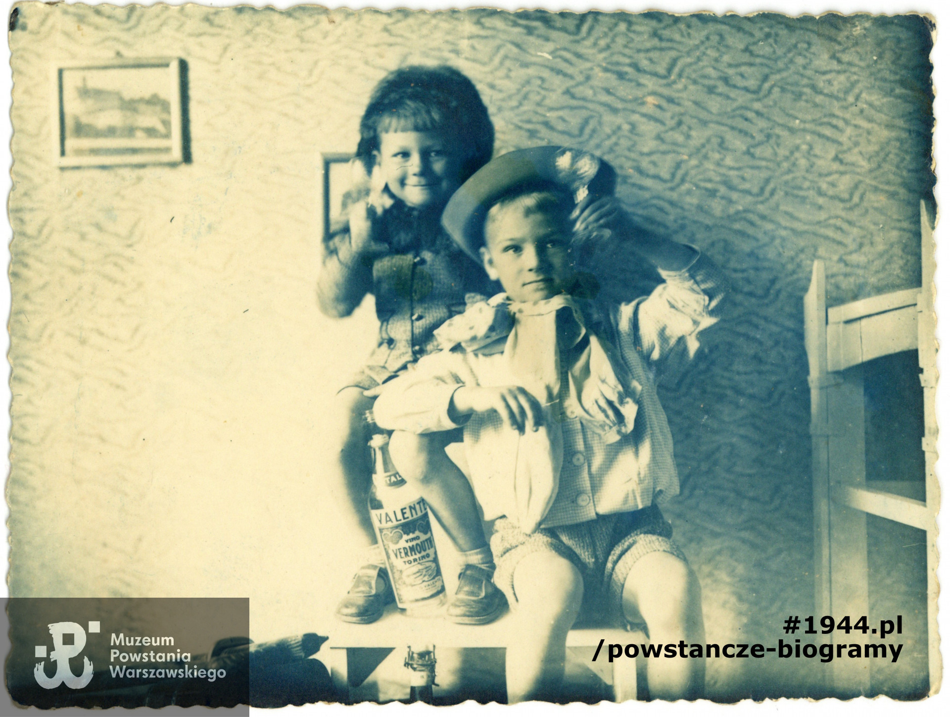 Witek i Dzidek. Lata 30-te XX w. Fotografia z archiwum rodzinnego Alicji Modelskiej