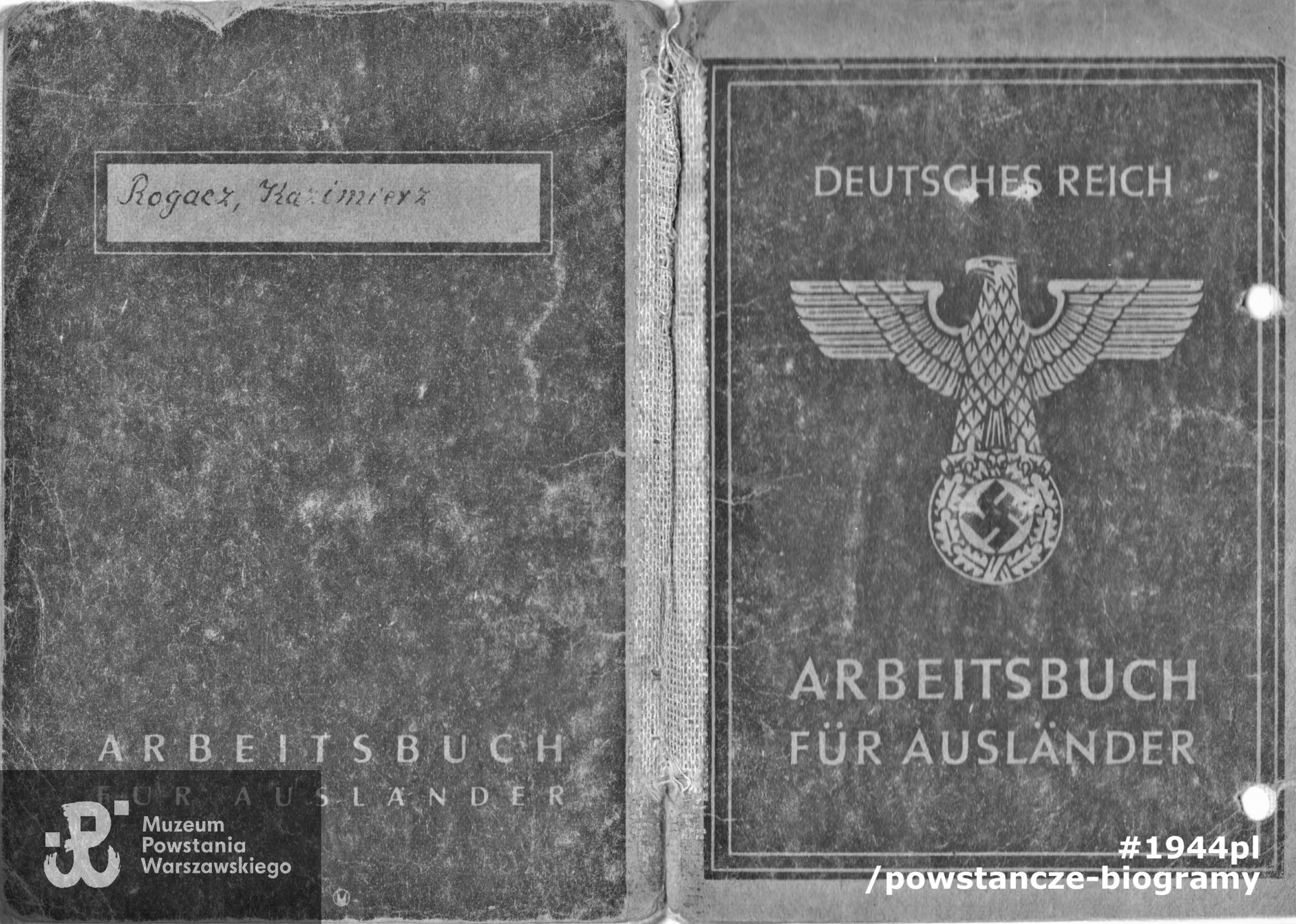 Skany ze zbiorów rodzinnych p. Bożeny Mankiewicz, udostępnione poprzez Pokój Kombatanta MPW. 