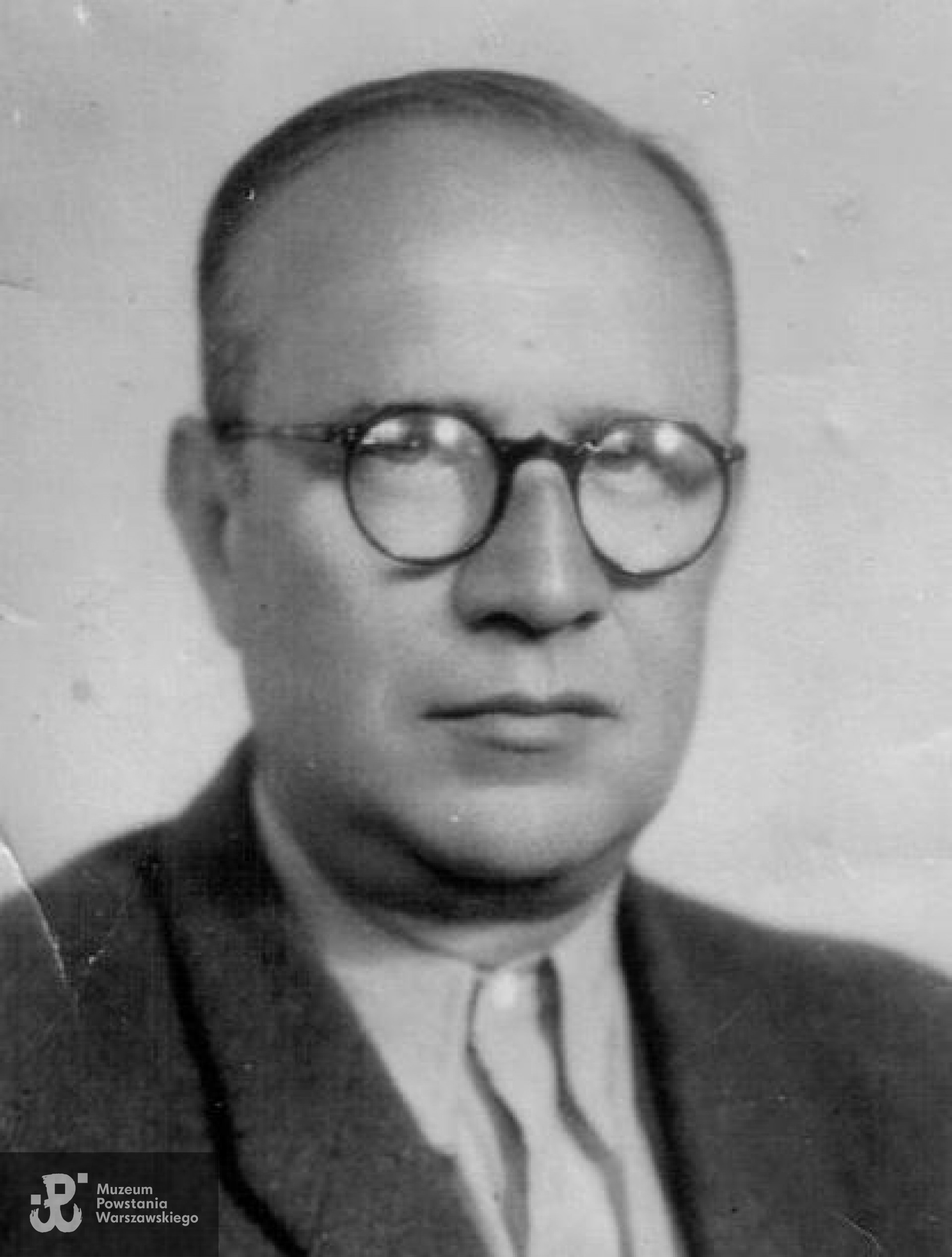 dr Stanisław Niklewski ps. "Gruby". Zdjęcie wykonane między 1945 a 1951 rokiem.