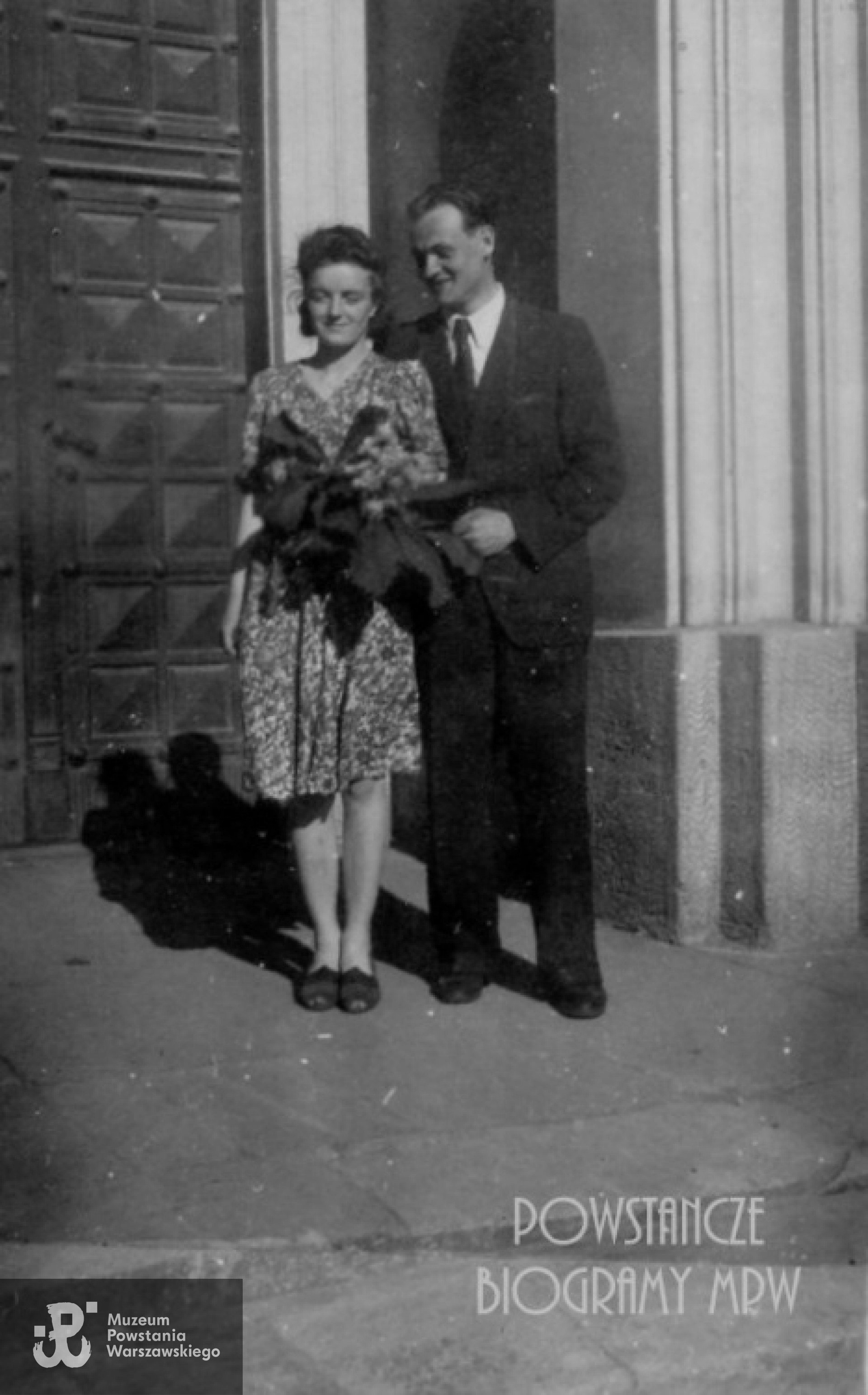 Maria i Henryk Gołębiowscy przed Powstaniem Warszawskim. Fot. archiwum rodzinne