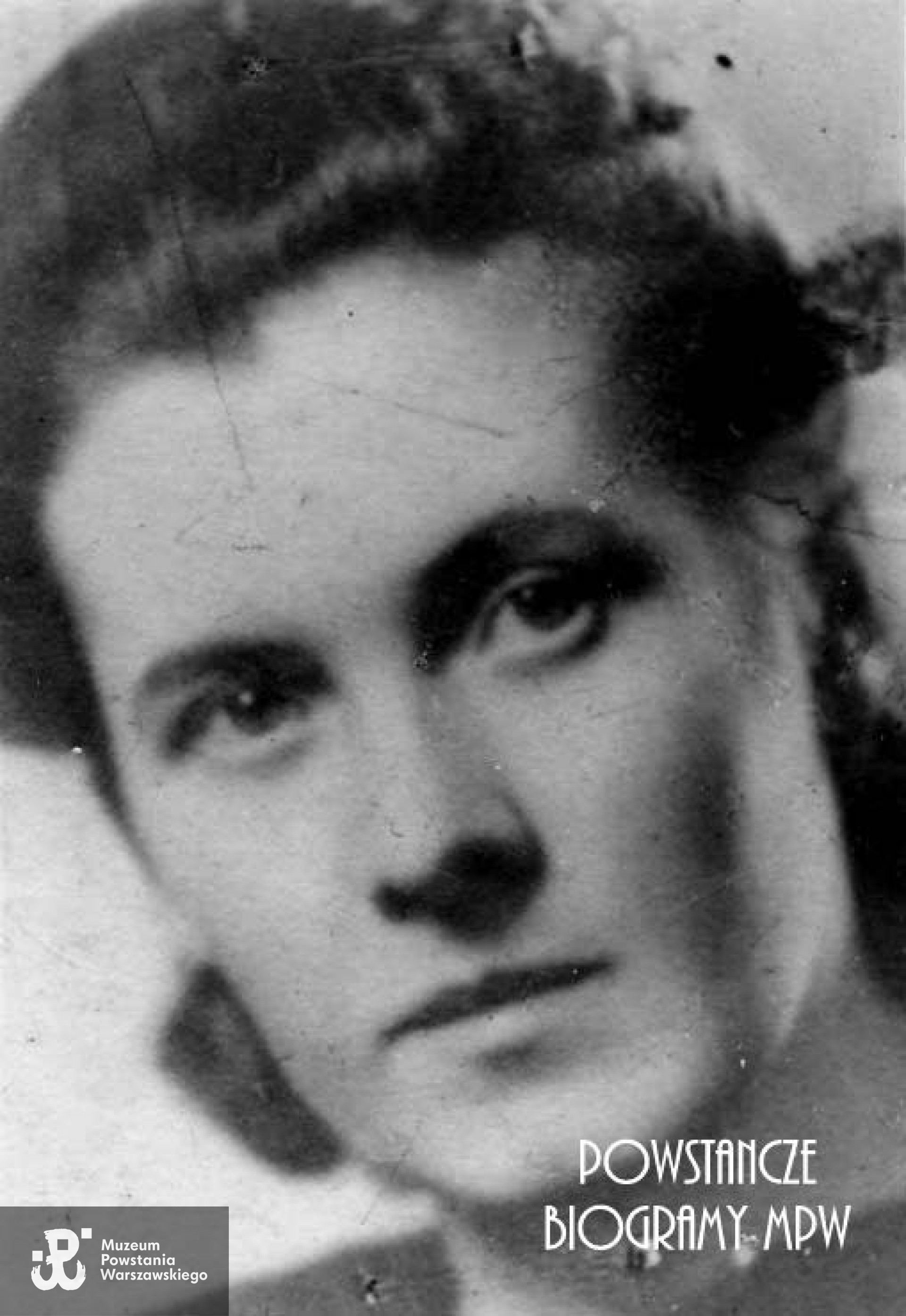 Jadwiga Jankielewicz "Wisia" (1915-1944) Fot. AR MPW