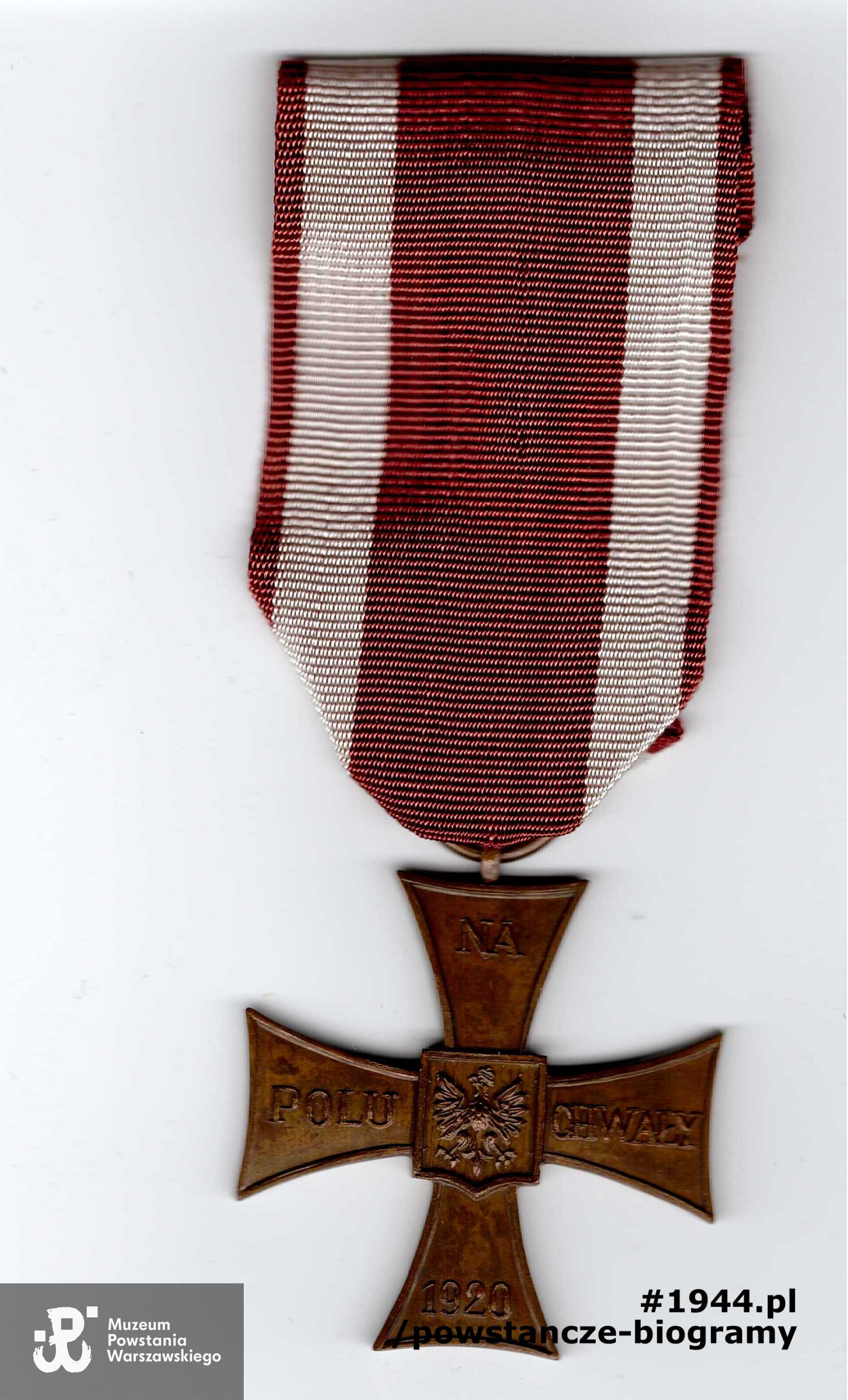 Krzyż Walecznych. Ze zbiorów Muzeum Powstania Warszawskiego, P/8978