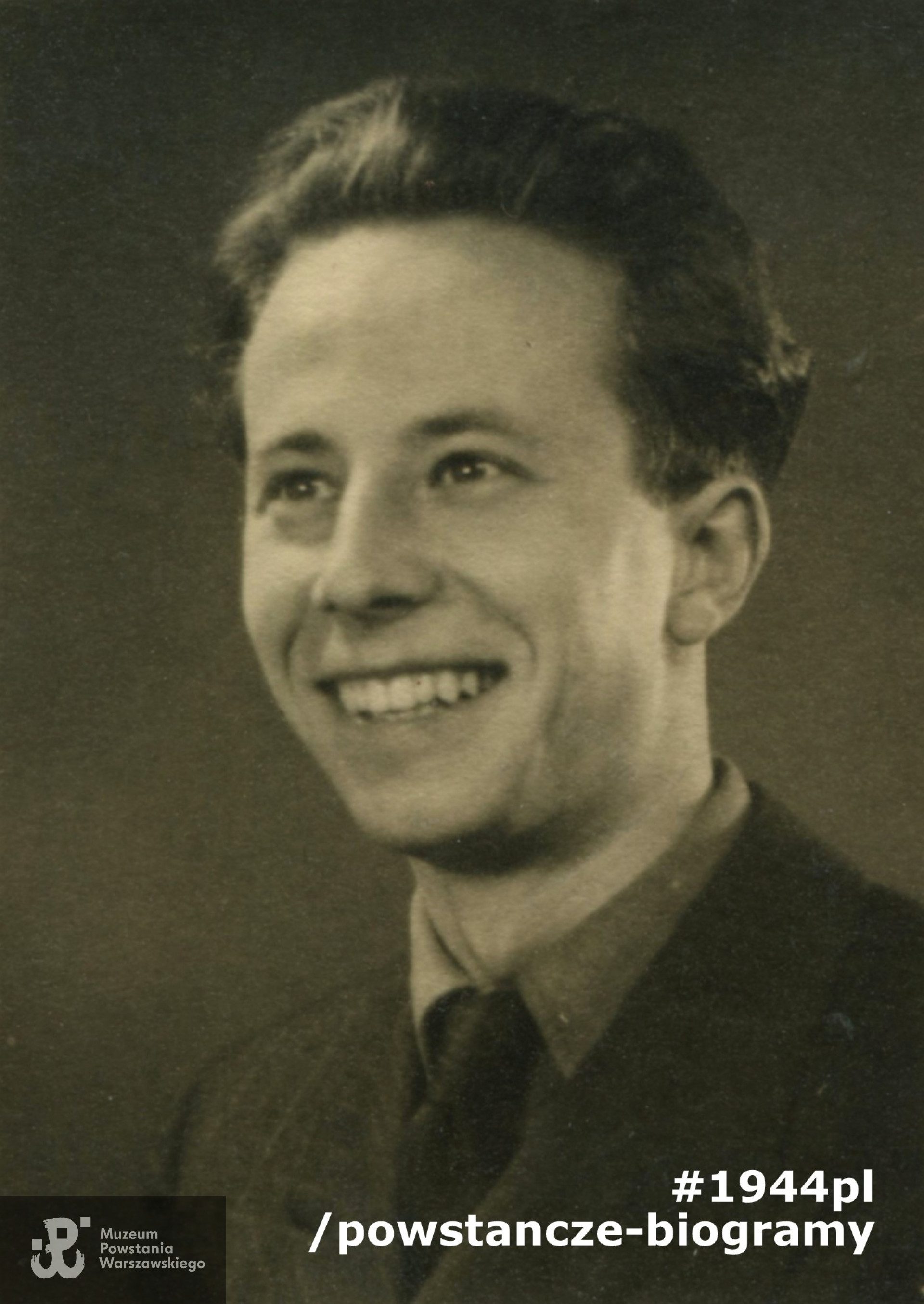 kpr. pchor. Witold Andrzej Walęcki "Ostern" (1928-1987). Fot. z archiwum  rodzinnego p. Elżbiety Ejmont