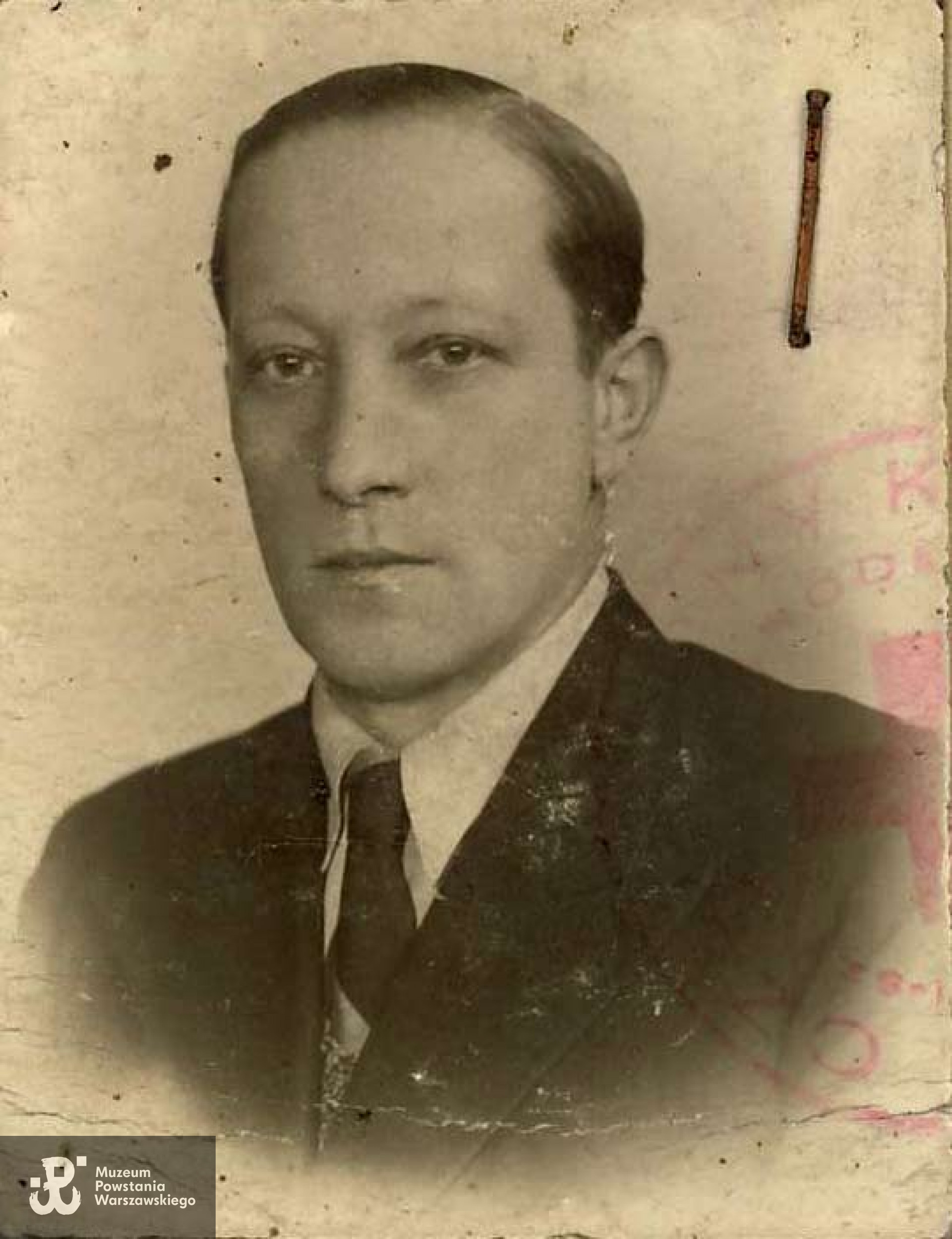 Stanisław Ziembiński - zdjęcie z początku okupacji