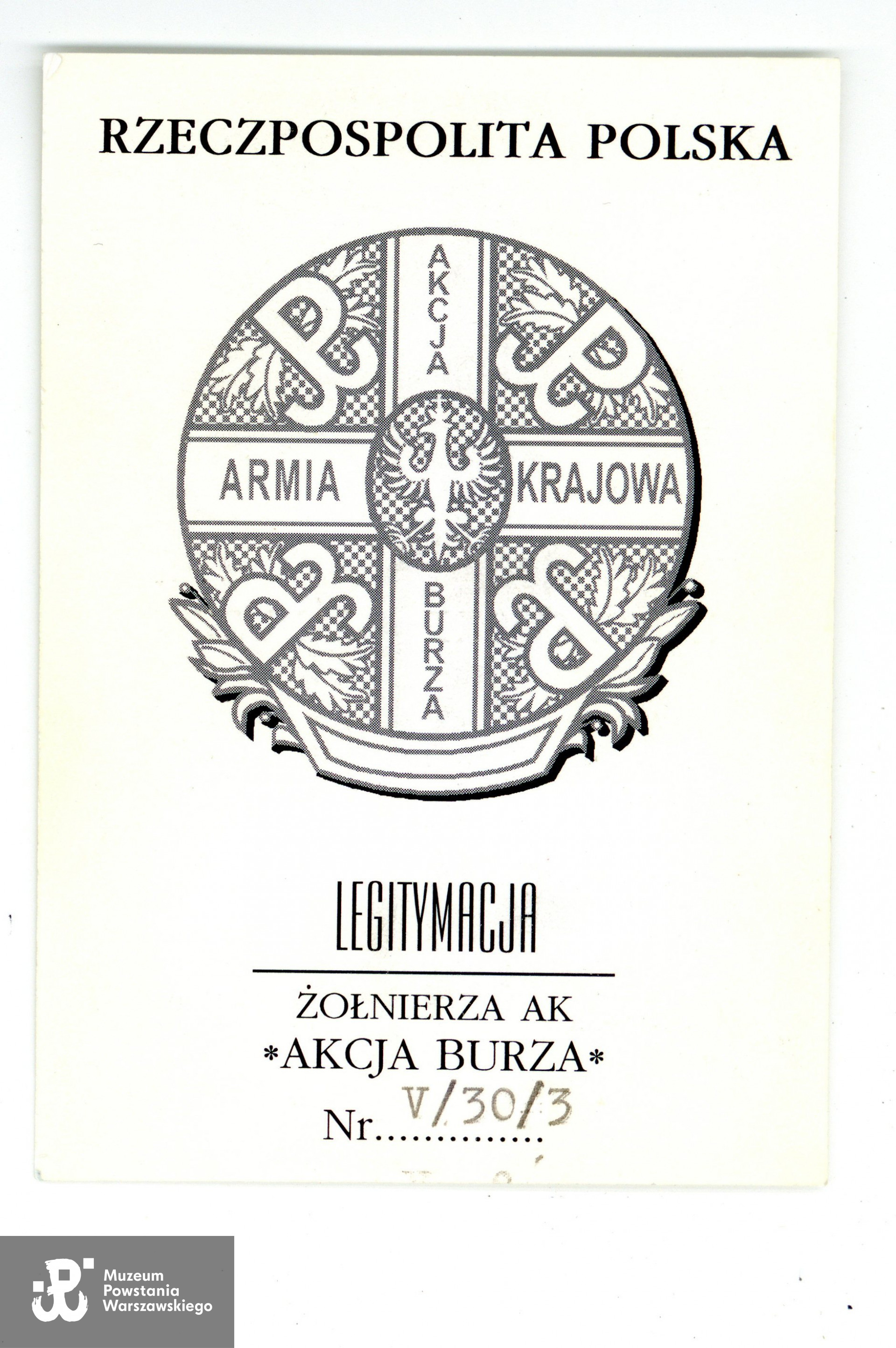 Ze zbiorów p. Janusza Komorowskiego ps. „Antek”. Skan wykonano w Muzeum Powstania Warszawskiego, 2020.