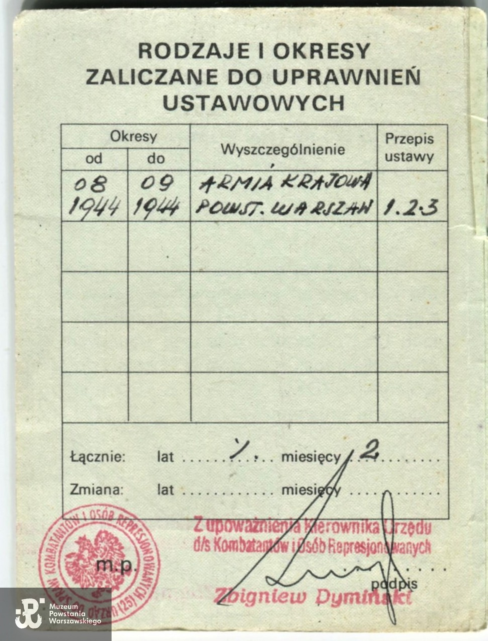 Ze zbiorów rodzinnych Pana Witolda Antoniego Sikorskiego "Bystronia". Skany wykonano w Muzeum Powstania Warszawskiego - Pokój Kombatanta.