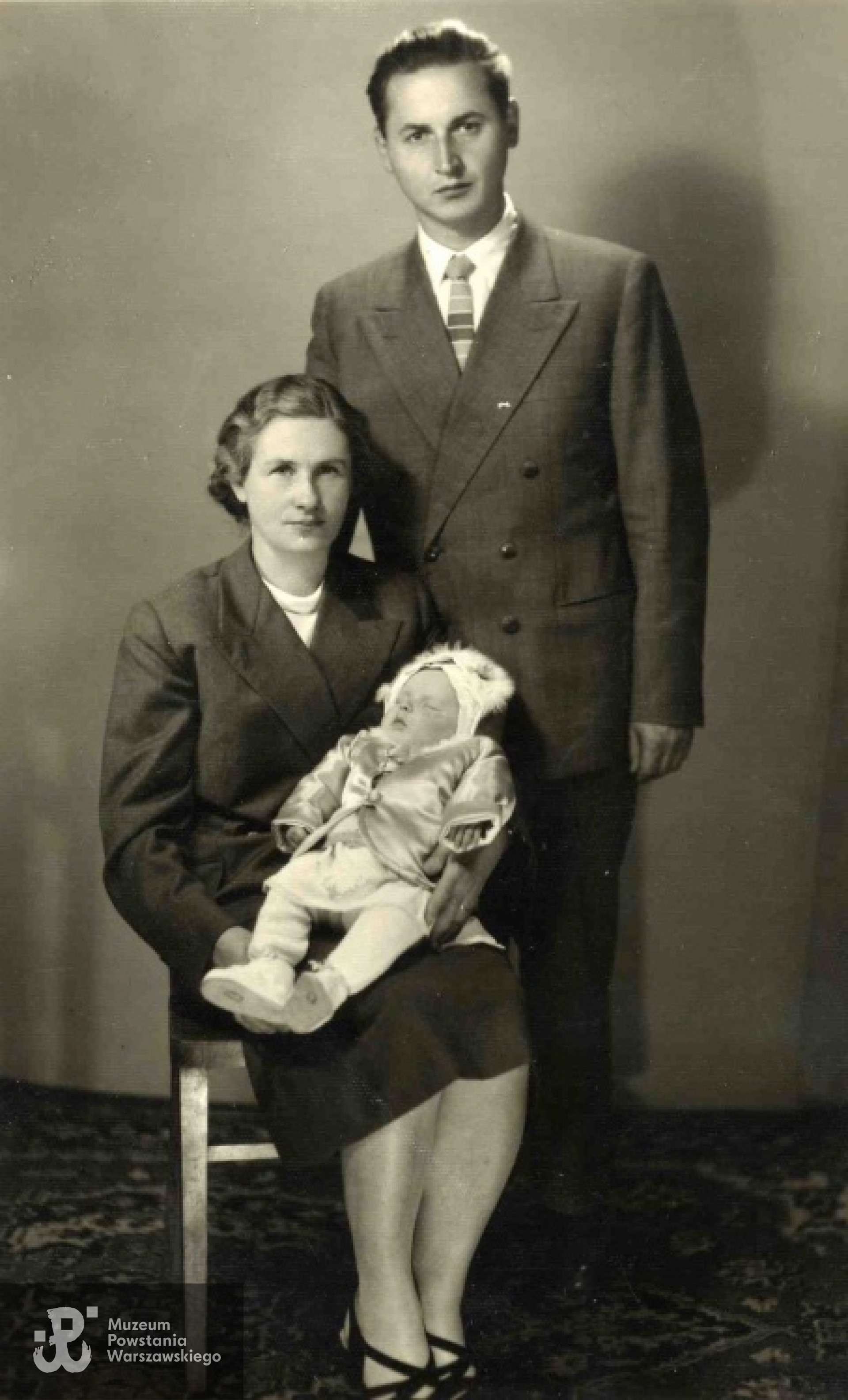 Jako matka chrzestna.  Archiwum rodzinne.