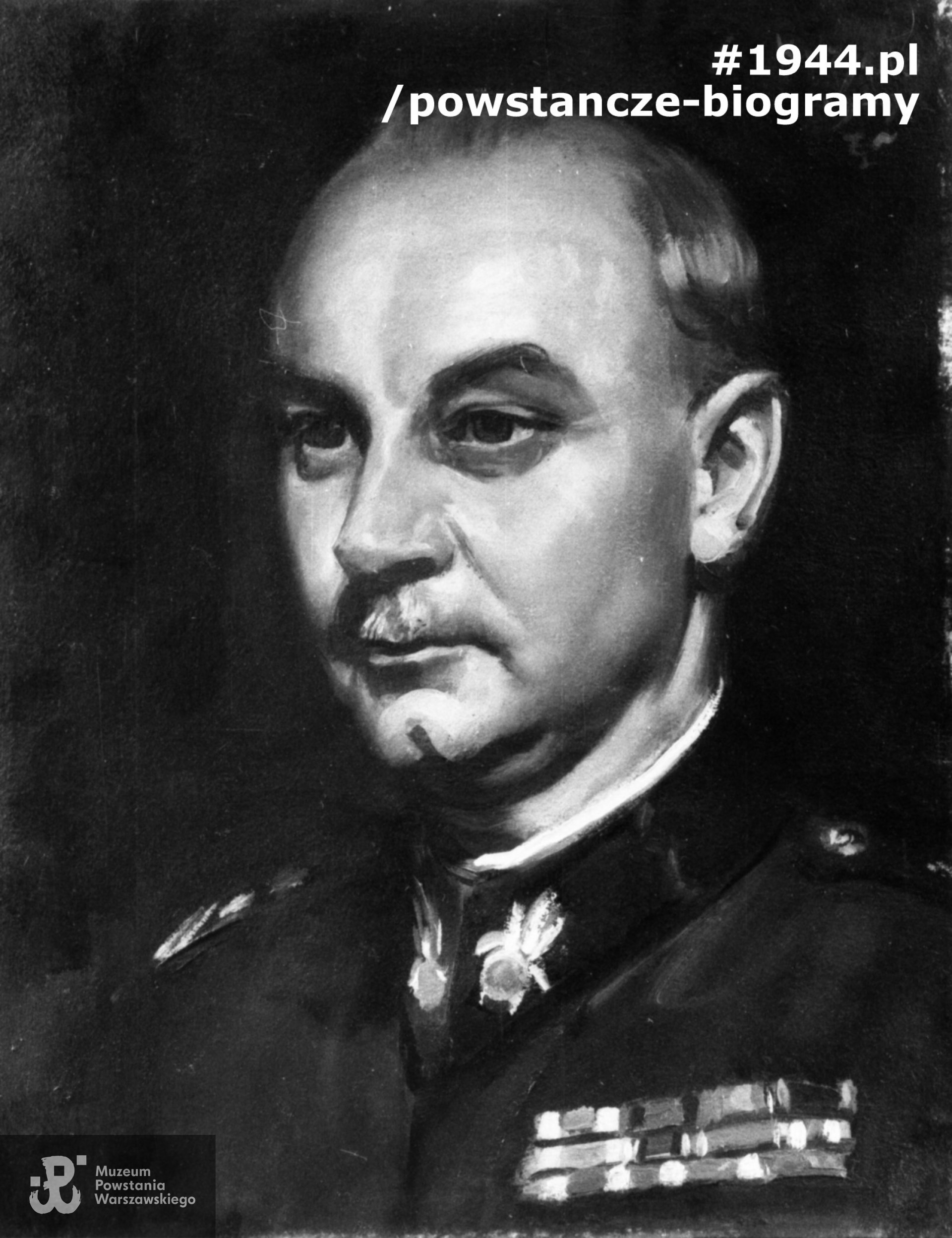 Portret olejny przedstawiający Józefa Boguszewskiego. Fot. MPW-IH/2033