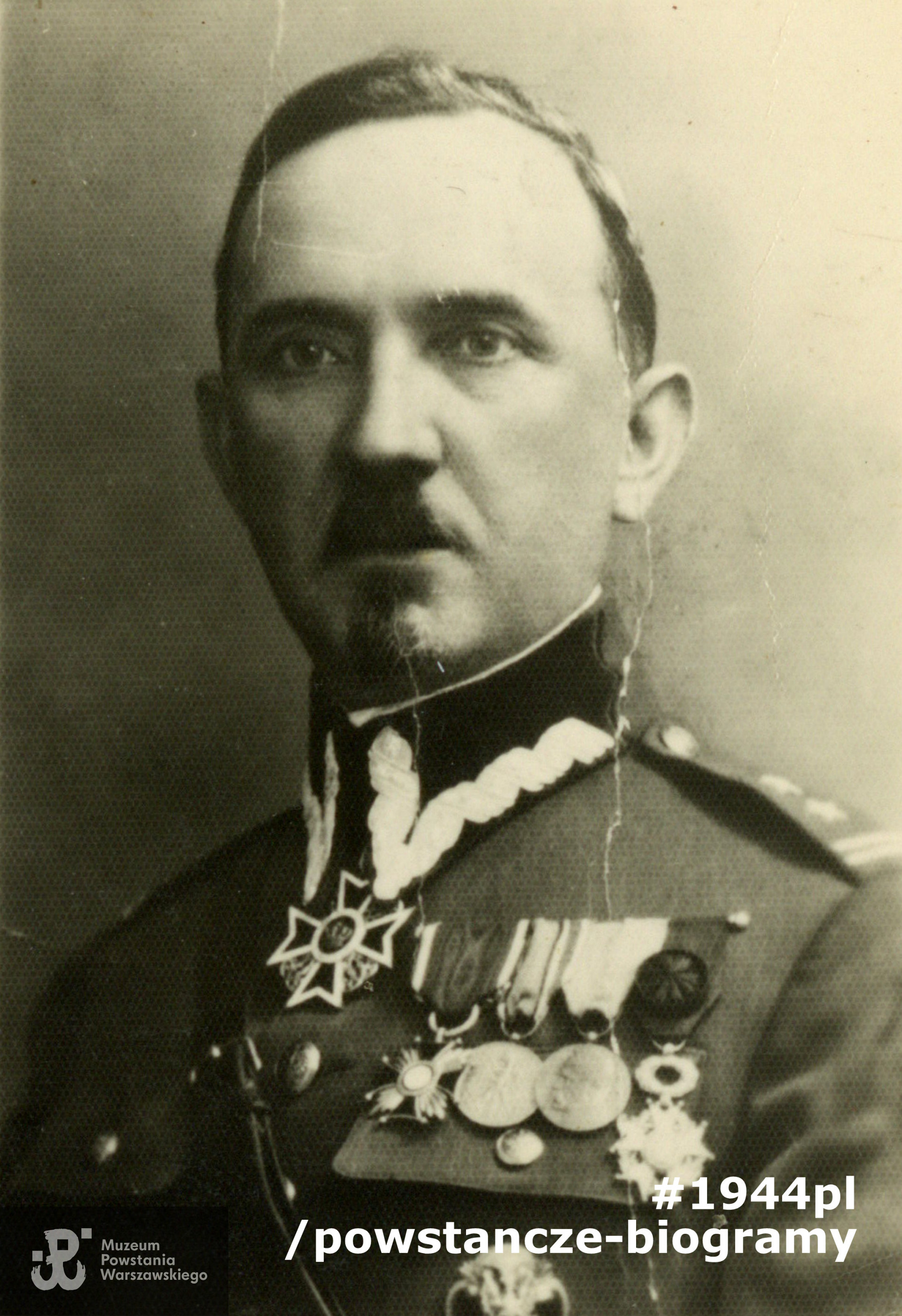 Płk. Jan Szypowski "Leśnik" (1889-1950). Fotografia ze zbiorów rodzinnych córki, p. Krystyny Szypowskiej