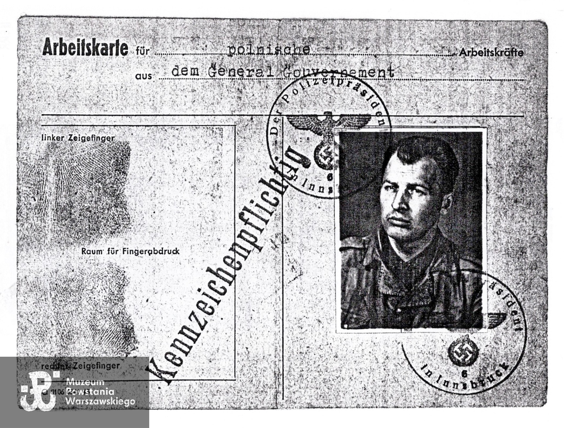 Ze zbiorów rodzinnych, skan nadesłał p. Dominik Waszkiewicz, wnuk Powstańca