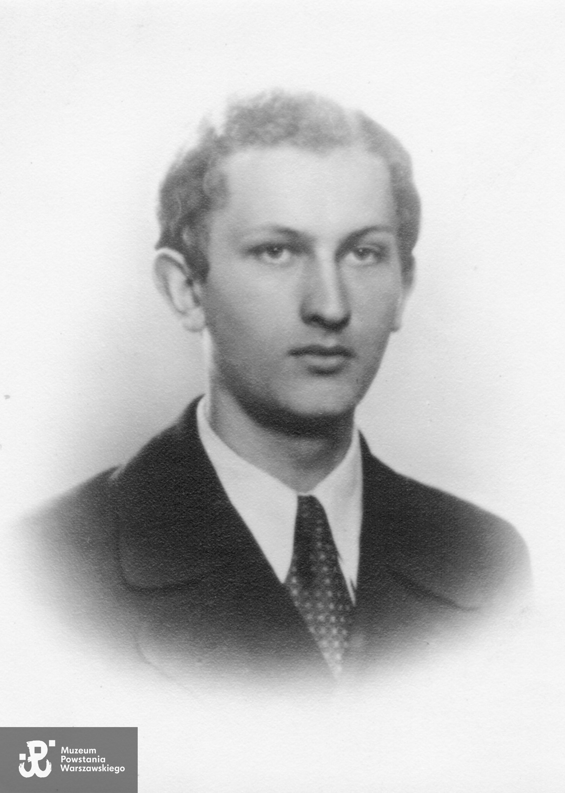 Stanisław Olszewski - 1941 rok. Fot. ze zbiorów rodzinnych, skan udostępniła p. Anna Jedynak.