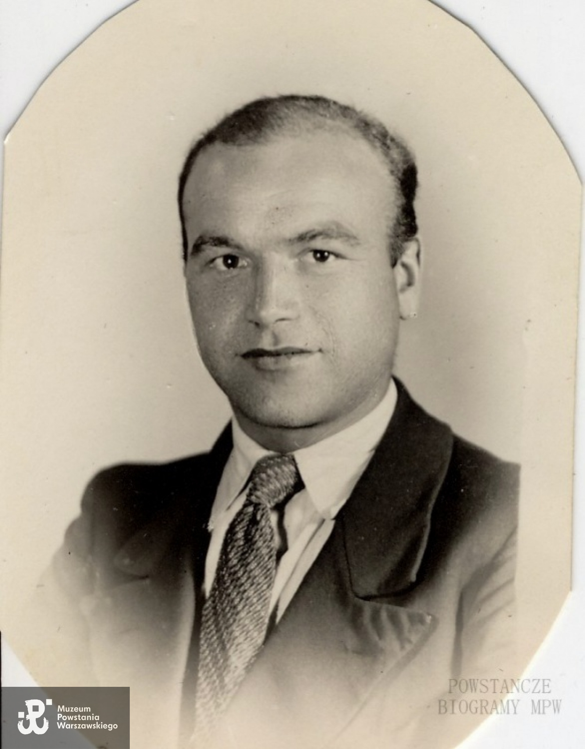 Józef Borkowski "Józek". Fot. ze zbiorów rodzinnych p.   Anny Witkowskiej, córki Powstańca.