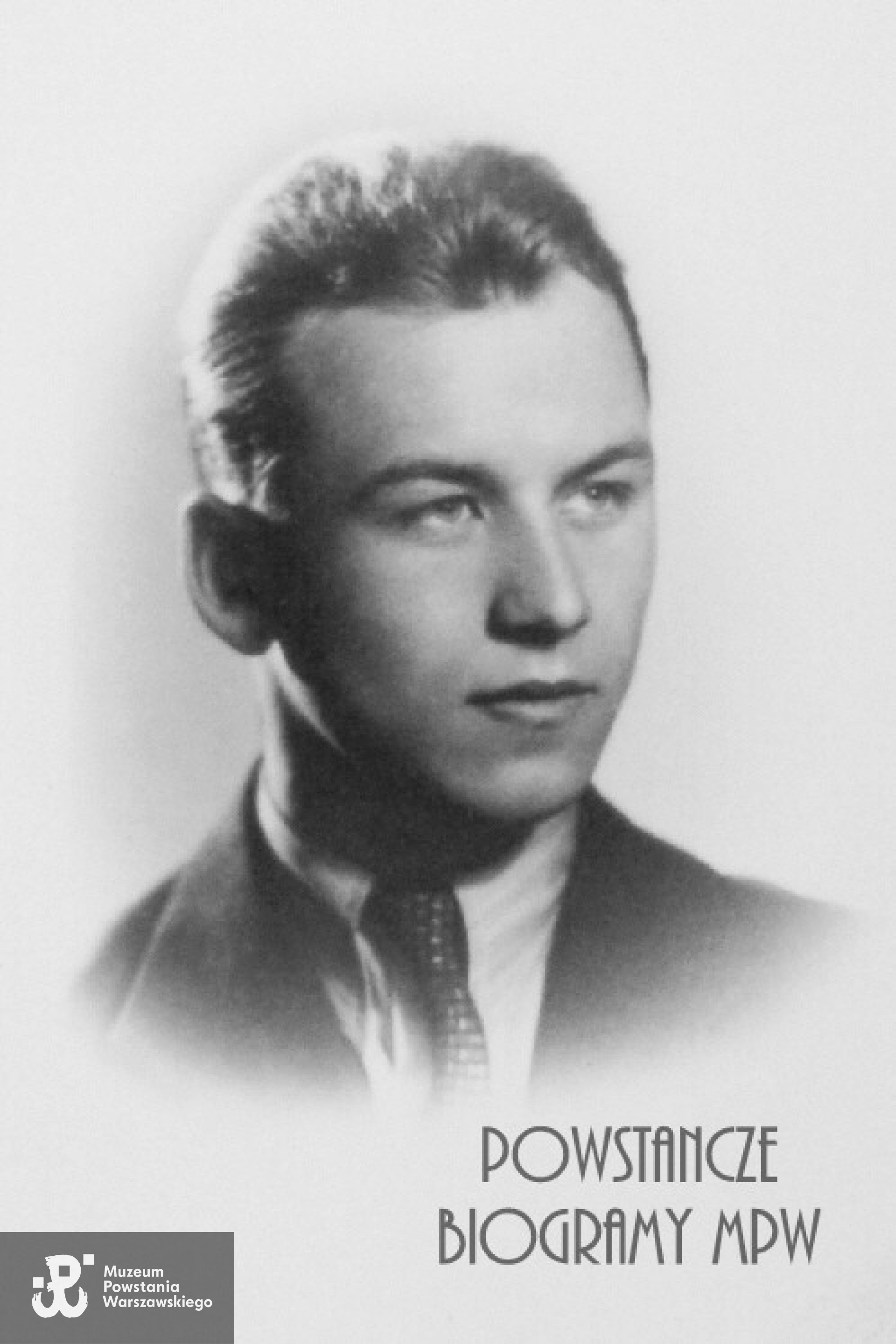 kpr. pchor. Ryszard Bobilewicz ps.”Niski” (1924 - 1944). Fot. udostępniona przez Magdalenę Ciok