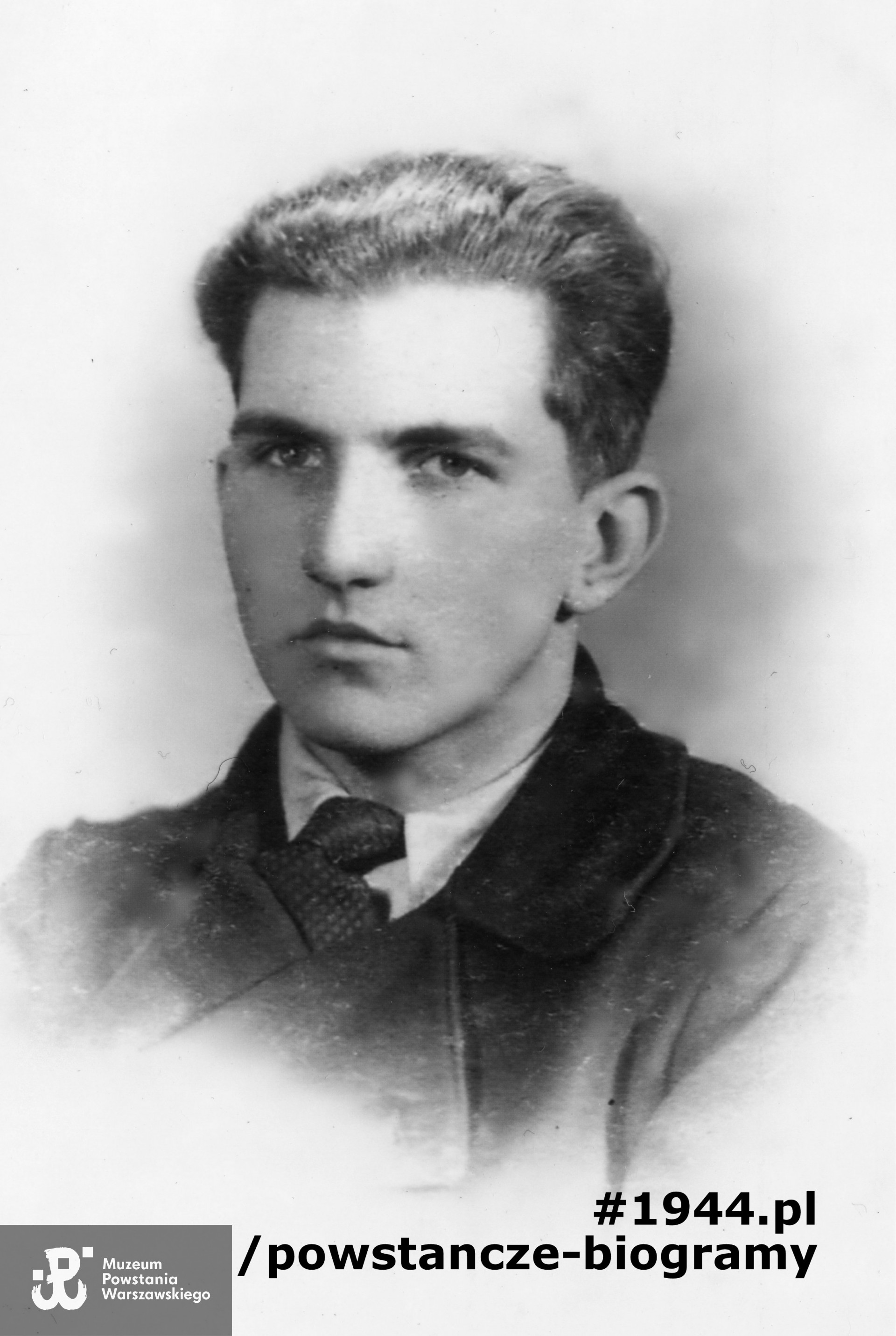 Adam Heine "Gorecki", "Ewa","Paweł" (1927-2017). Fot. ze zbiorów Muzeum Powstania Warszawskiego