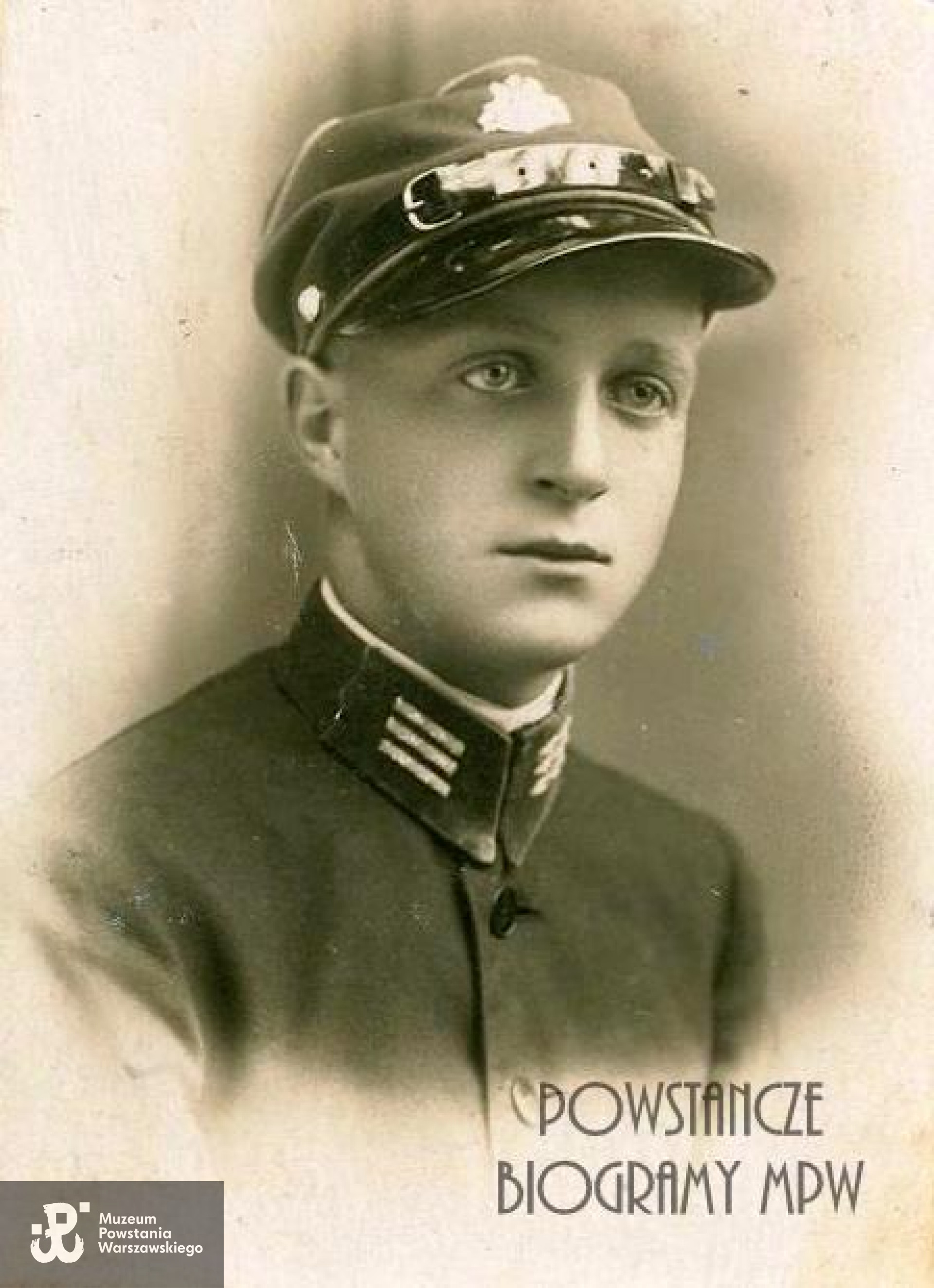ppor. Henryk Rybarczyk "Jesion" (1915-1944). Na zdjęciu w roku 1932. Fot. archiwum rodzinne