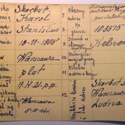 Polski Czerwony Krzyż - kartoteka jeniecka