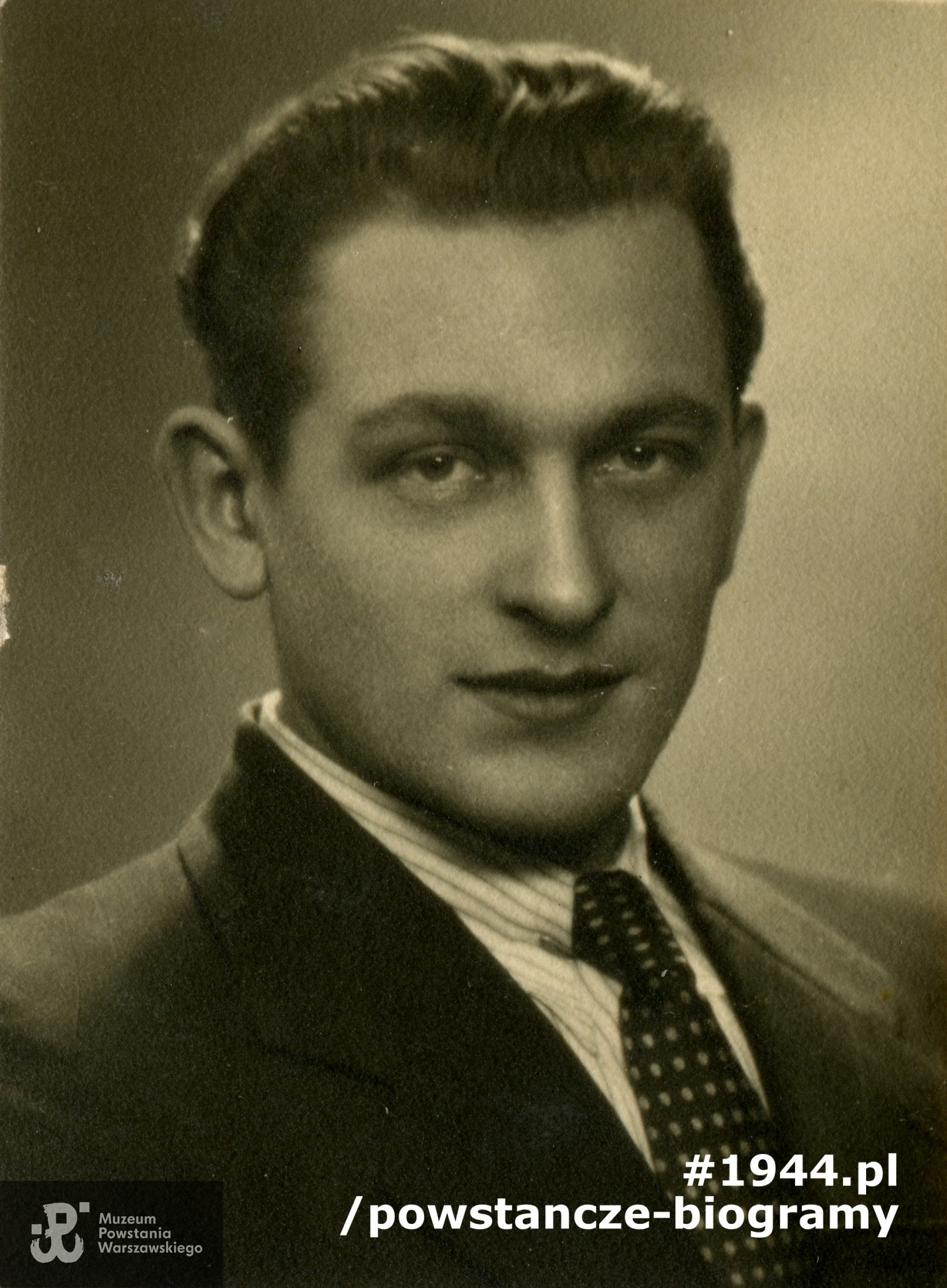 ppor. Henryk Jackowski ps. "Jacek I" (1914-1944). Fot. z archiwum prywatnego p. Tadeusza Tryfona