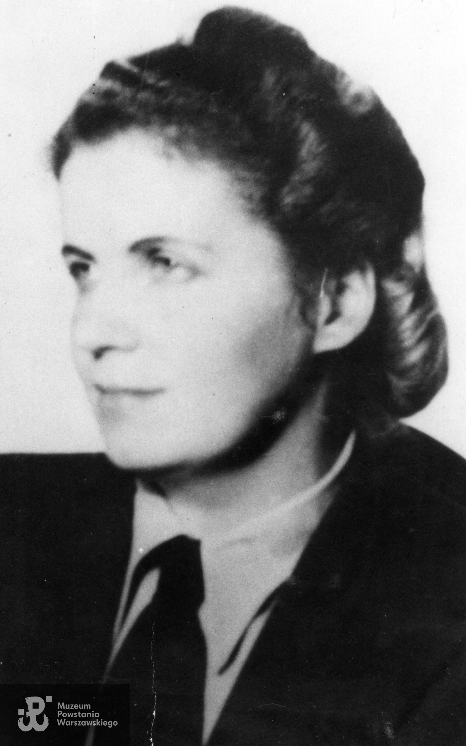 strz. Krystyna Ładomirska (1912-1944).  Fot. ze zbiorów Muzeum Powstania Warszawskiego, sygn. MPW-IK/3231