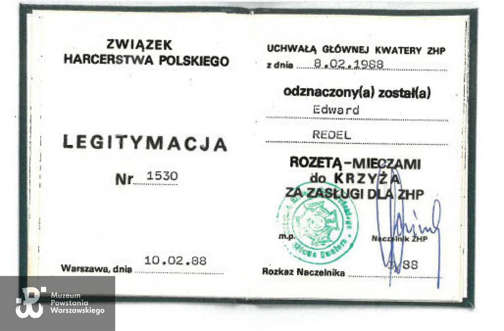 Z archiwum rodzinnego p. Kingi Redel - Tchorzewskiej