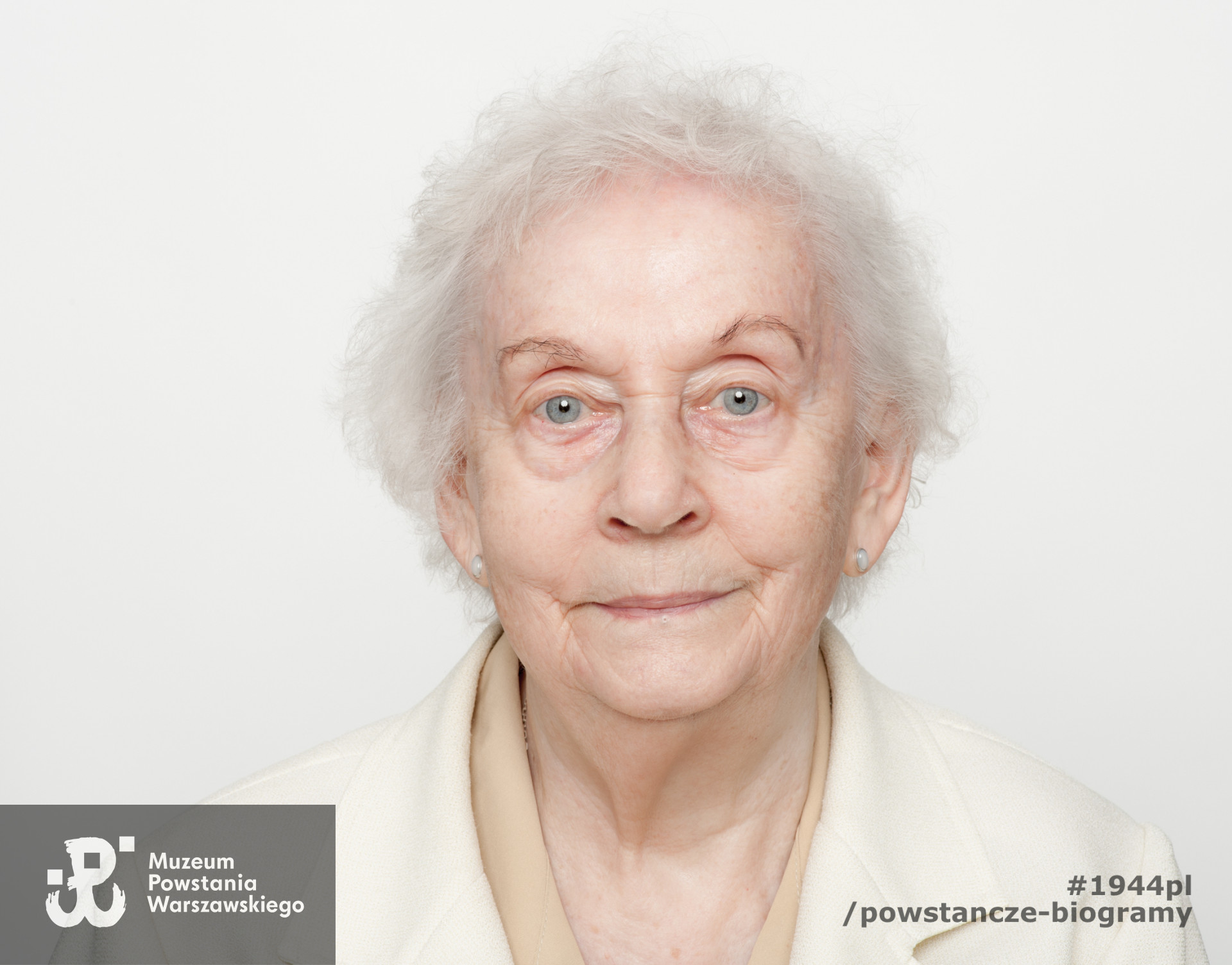 Zdjęcie z serii portretów Powstańców Warszawskich wykonanych w ramach projektu "1944/70/2014" realizowanego przez grupę WWPHOTO dla uczczenia 70. rocznicy wybuchu Powstania Warszawskiego. Muzeum Powstania Warszawskiego, 22.07-04.08 2013.