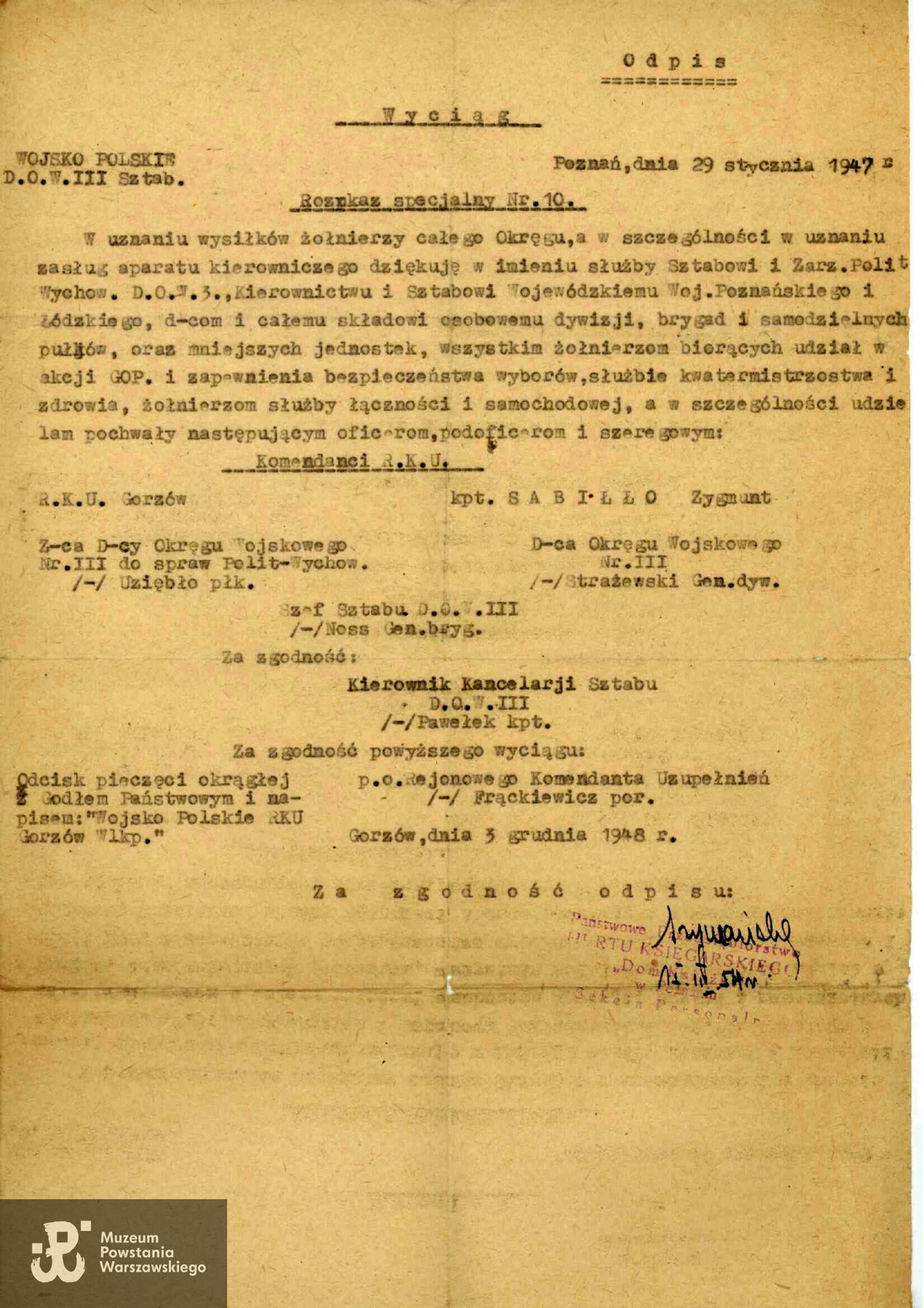 Skany udostępniła p. Marta Sabiłło, archiwum rodzinne