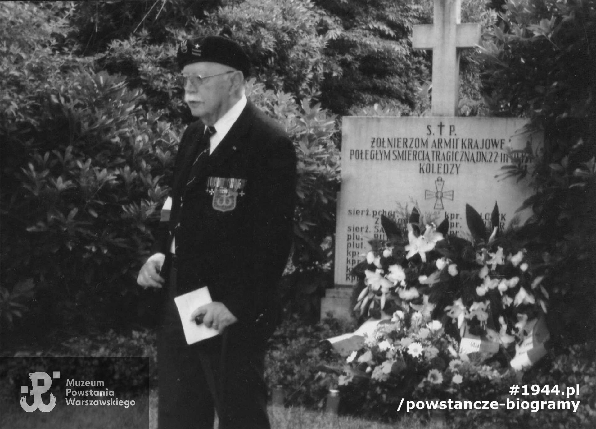 Fot. - materiały do Słownika Biograficznego Uczestników PW  - Pokój Kombatanta