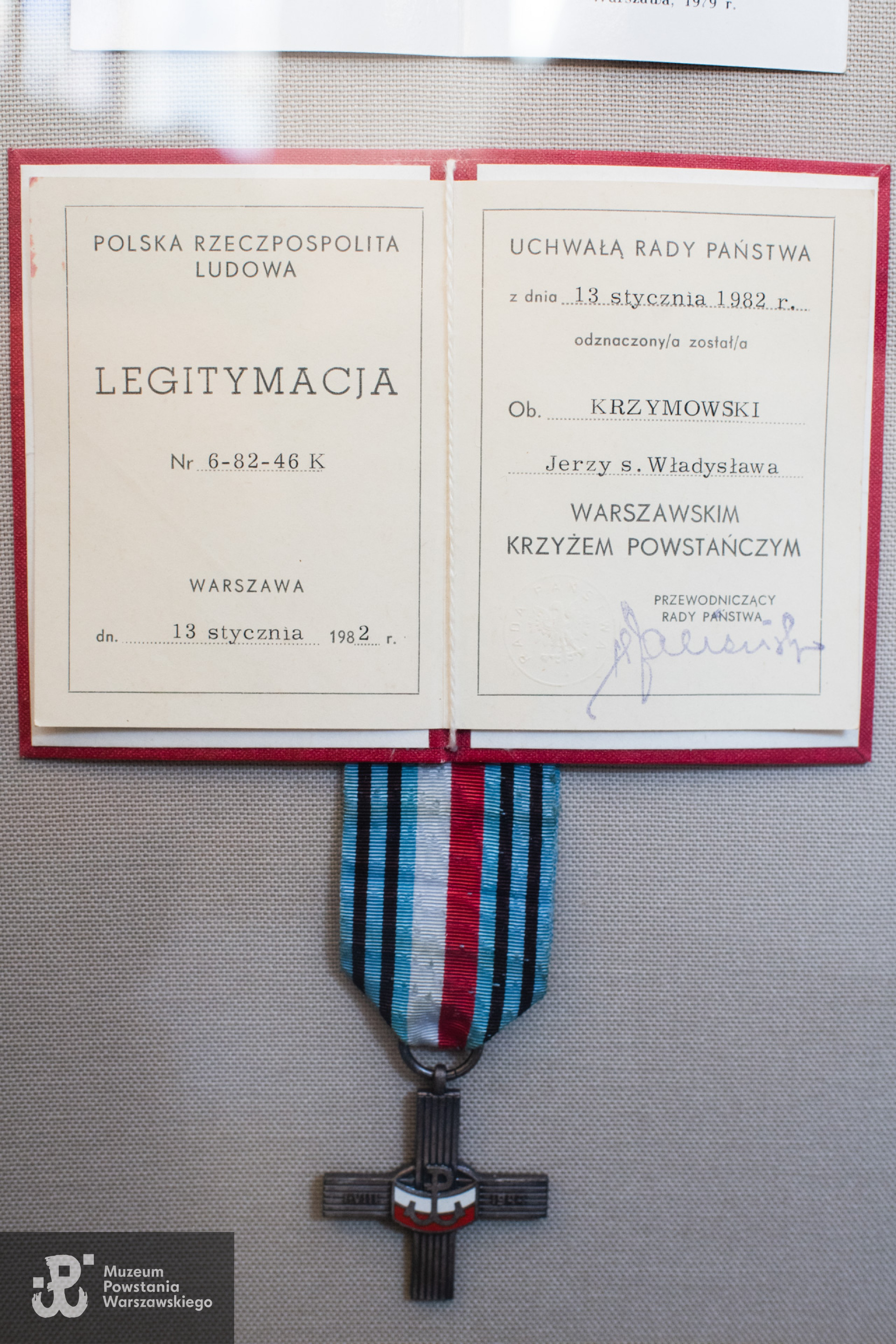 Ze zbiorów rodzinnych p. Anny Krzymowskiej-Hachuły, córki Jerzego Krzymowskiego.