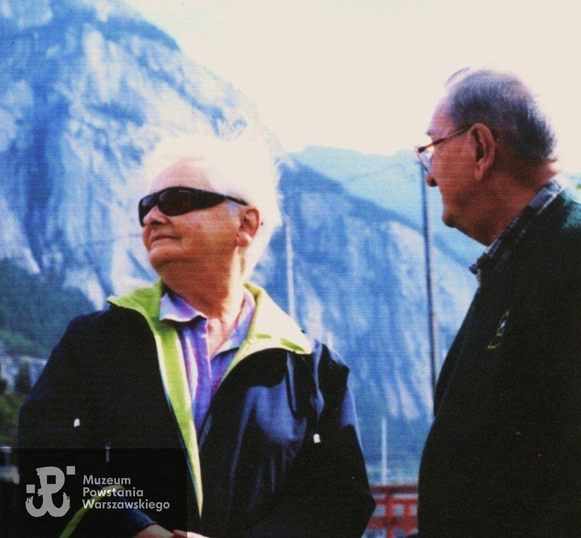 Hanna  z bratem Wojtkiem Kamlerem  - Squamish   2004