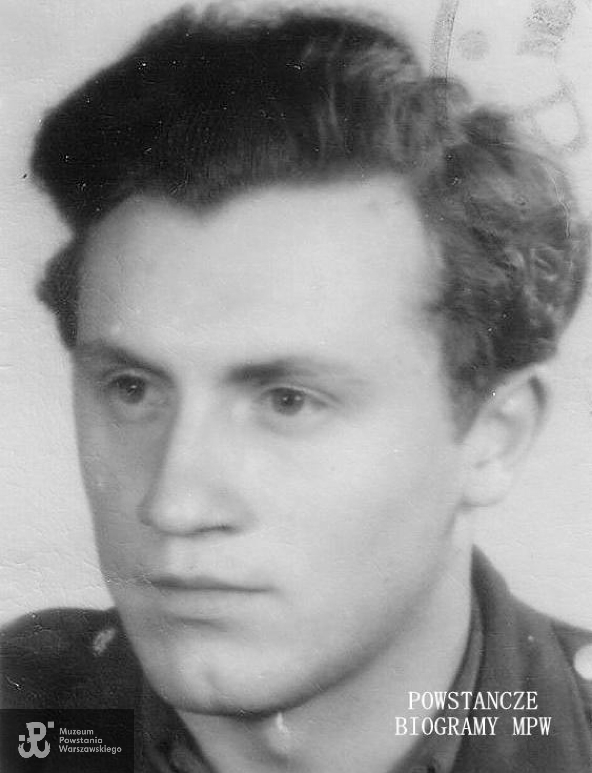 Tadeusz Malczewski ps. "Matejko" (1925-1991) Na zdjęciu w roku 1945. Fot. archiwum rodzinne