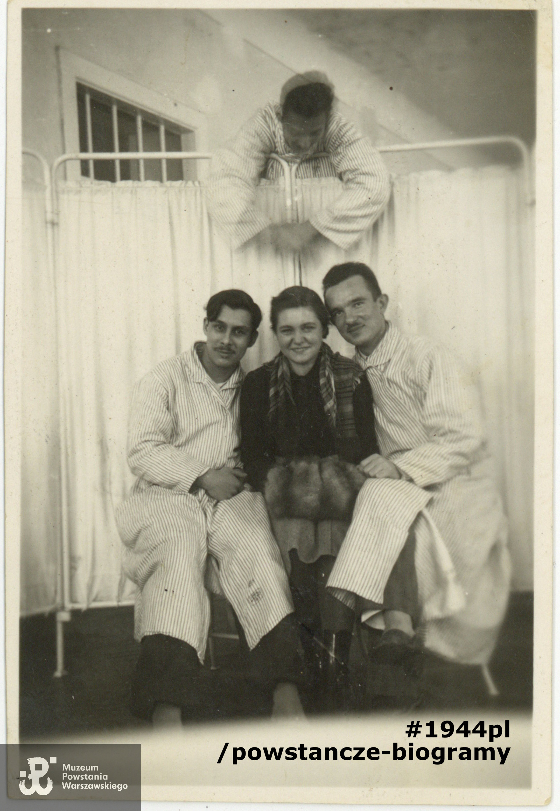 Szpital Wolski, 1940 rok. Z  archiwum rodzinnego p. Jolanty Stasiak z d. Kiersnowskiej