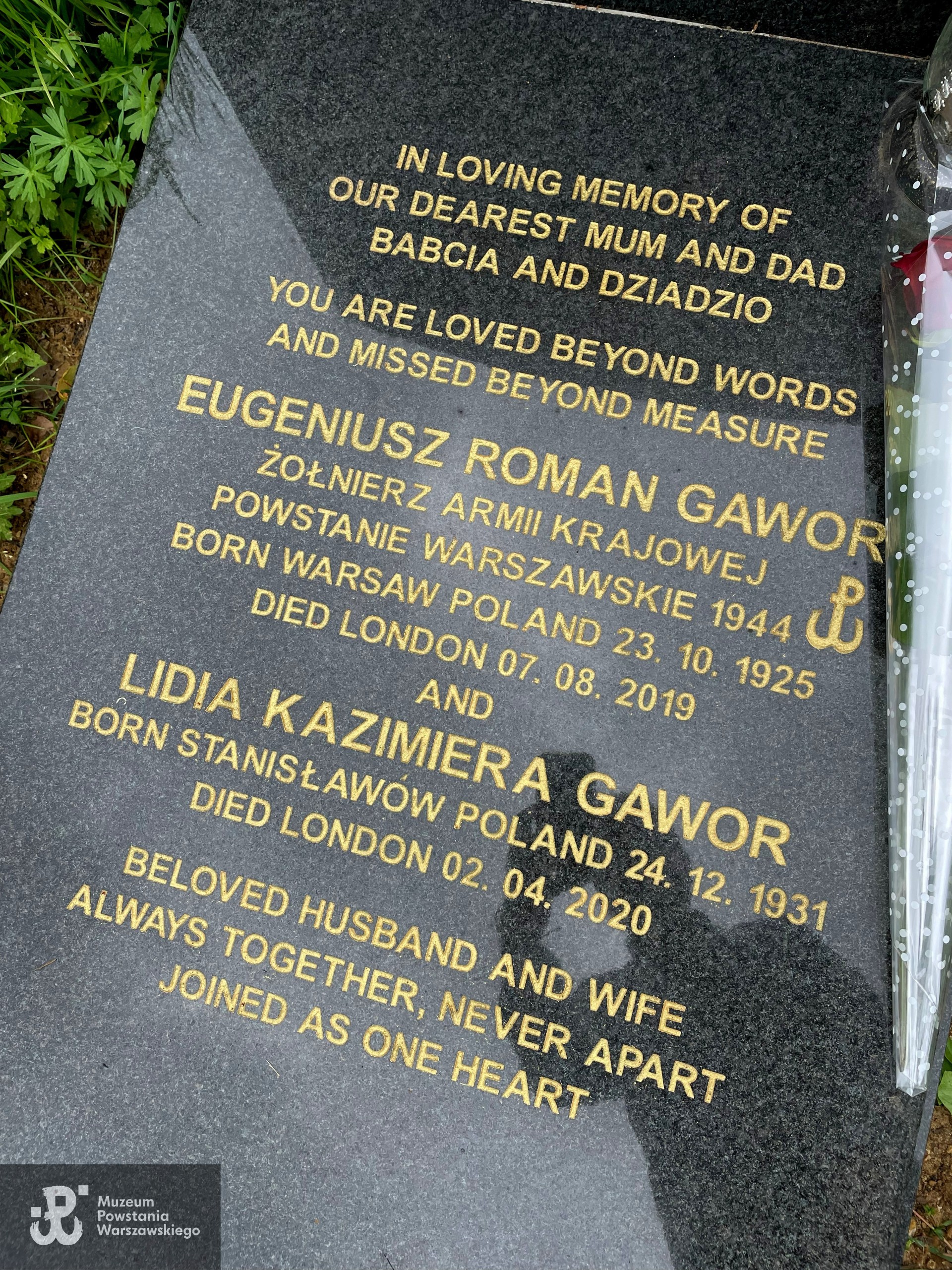 Islington & St Pancras Cemetery w Północnym Londynie, miejsce pochowania Eugeniusza Romana Gawora.  Fot. nadesłał syn, Krzysztof (Chris) Gawor. 