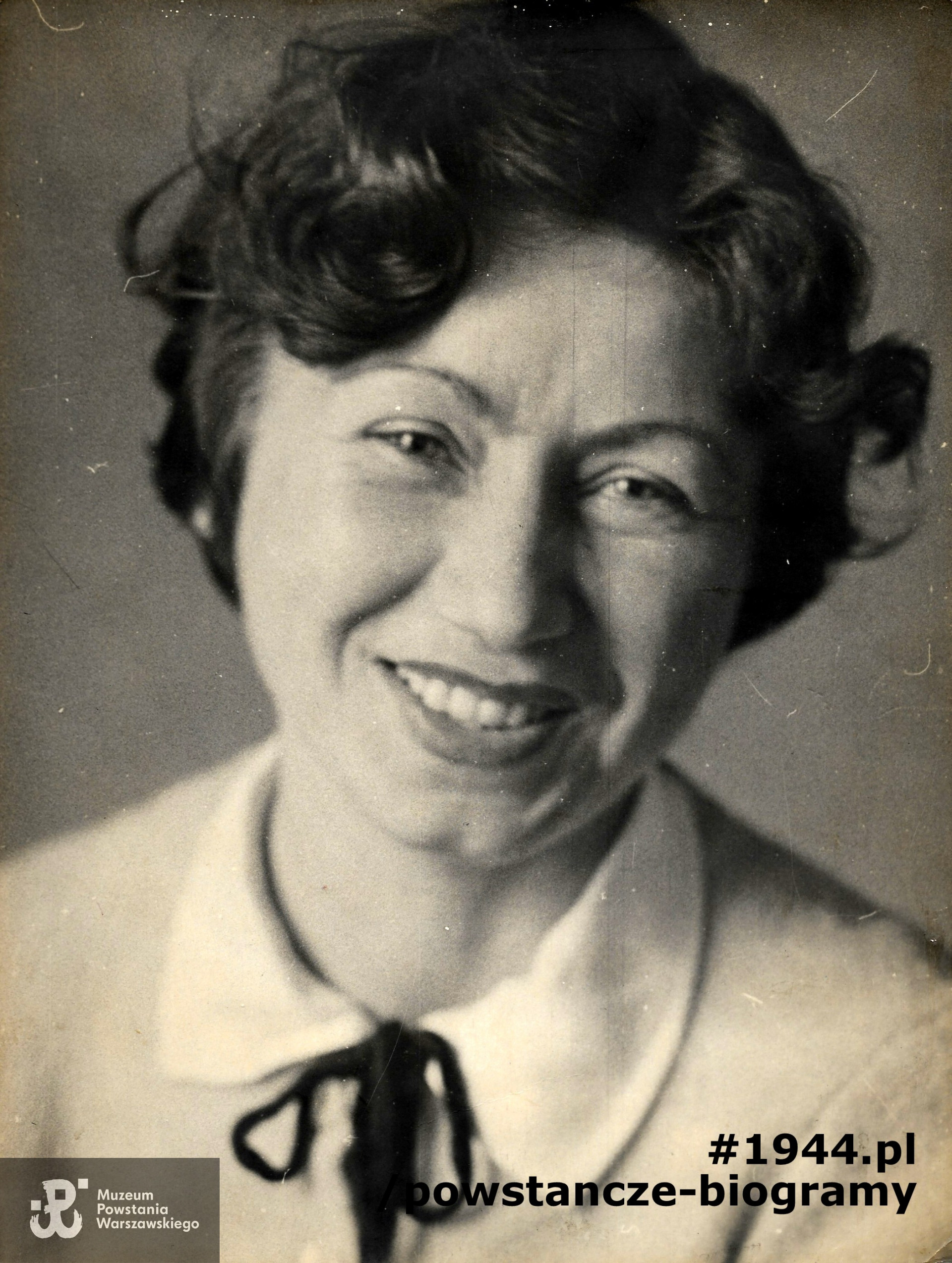 Henryka Gągorowska. Fotografia z archiwum rodzinnego p. Piotra Goska, s. Ireny Gosk z Gągorowskich