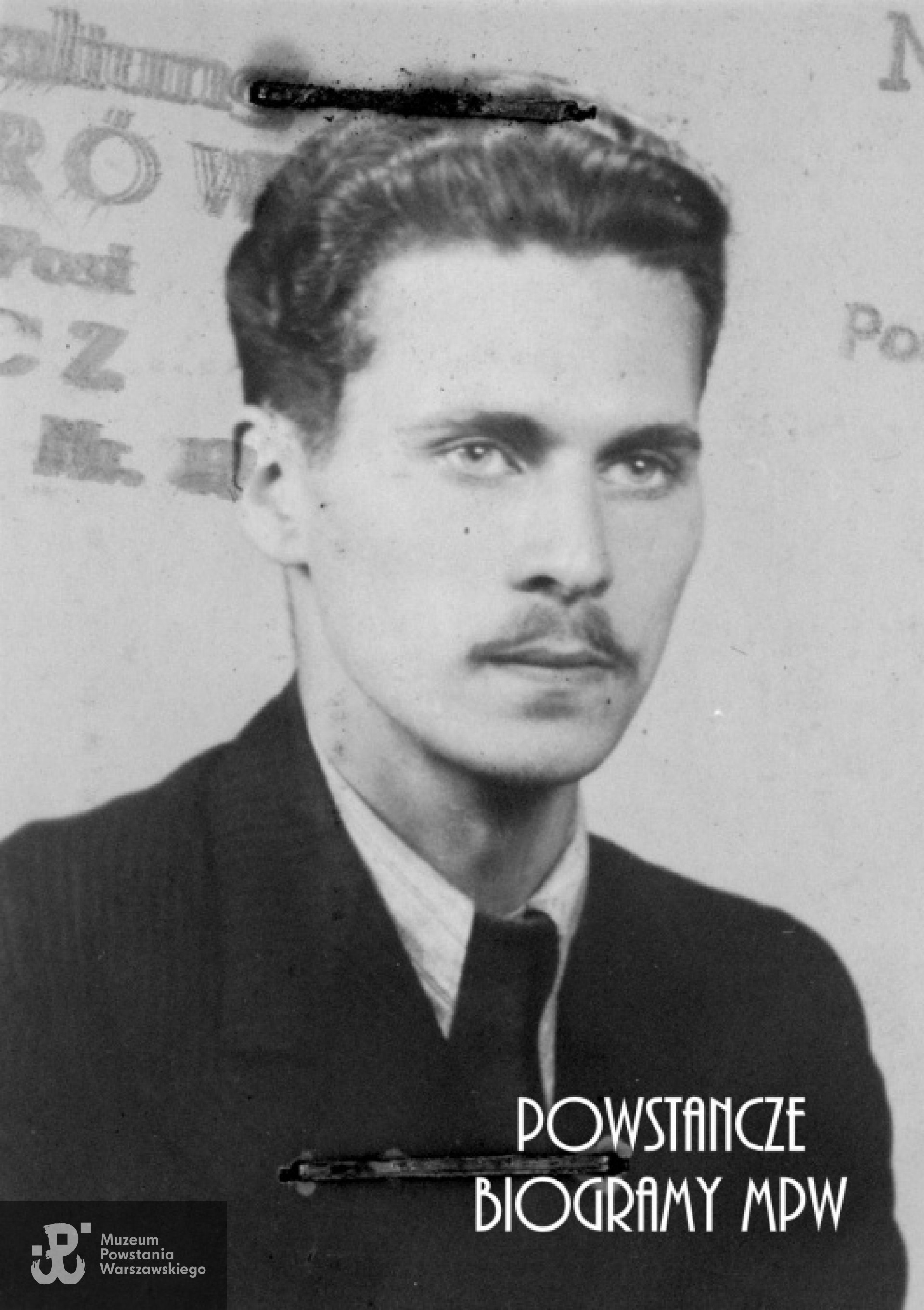 Fot. legitymacyjna ze zbiorów Muzeum Powstania Warszawskiego, sygn. P/7657