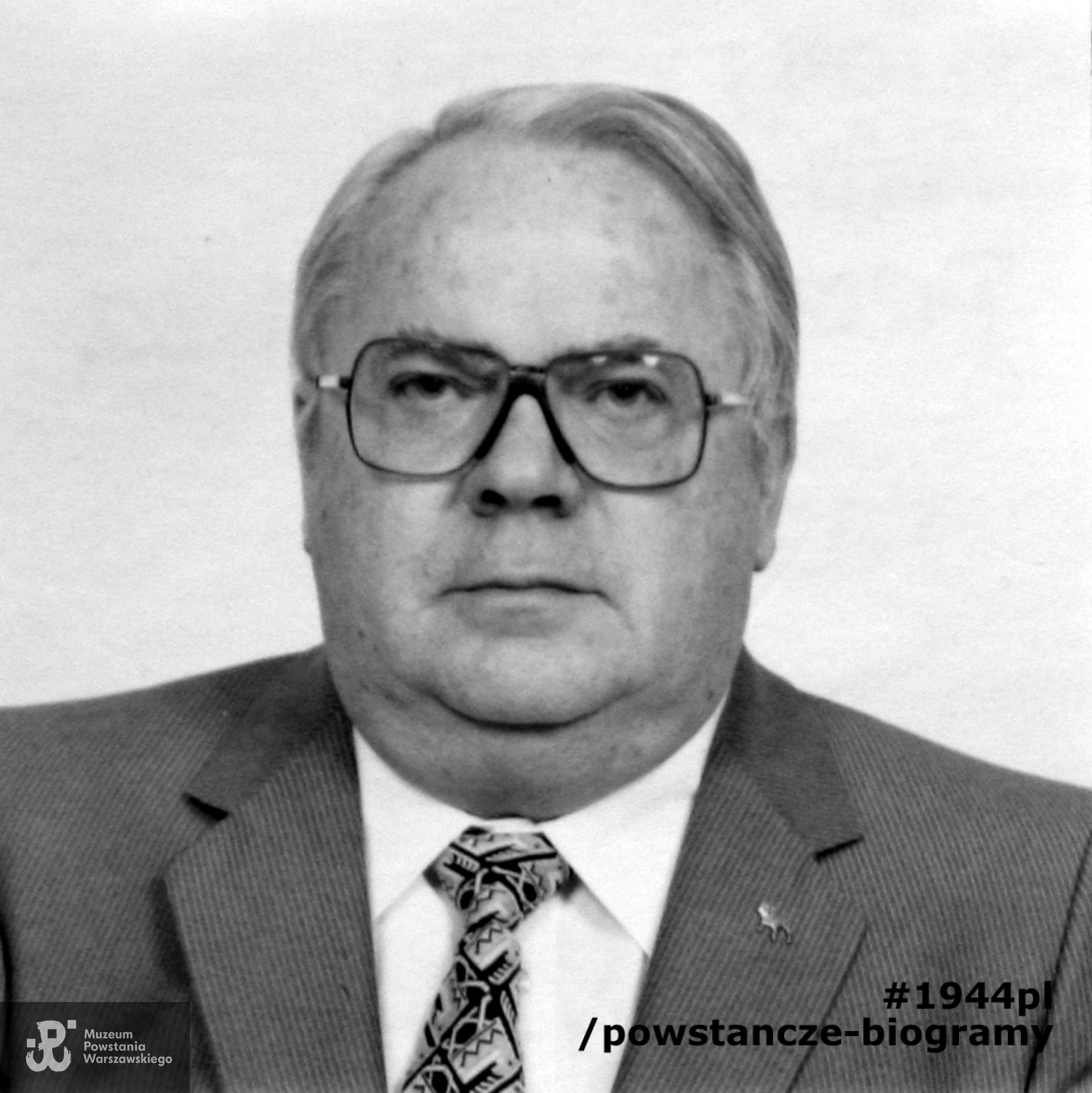 Marian Władysław Przybylak ps. Marian (1927-2005). Fot. dołączona do dokumentów kombatanckich, skan - materiały do Słownika Uczestników PW/Pokój Kombatanta