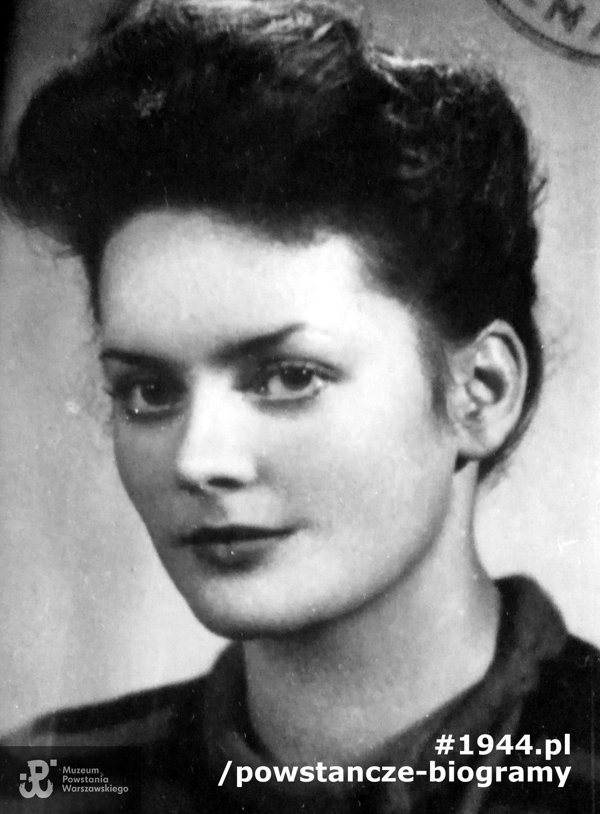 Eleonora Galica-Zaremba "Maja". Zdjęcie z archiwum prywatnego p. Eleonory