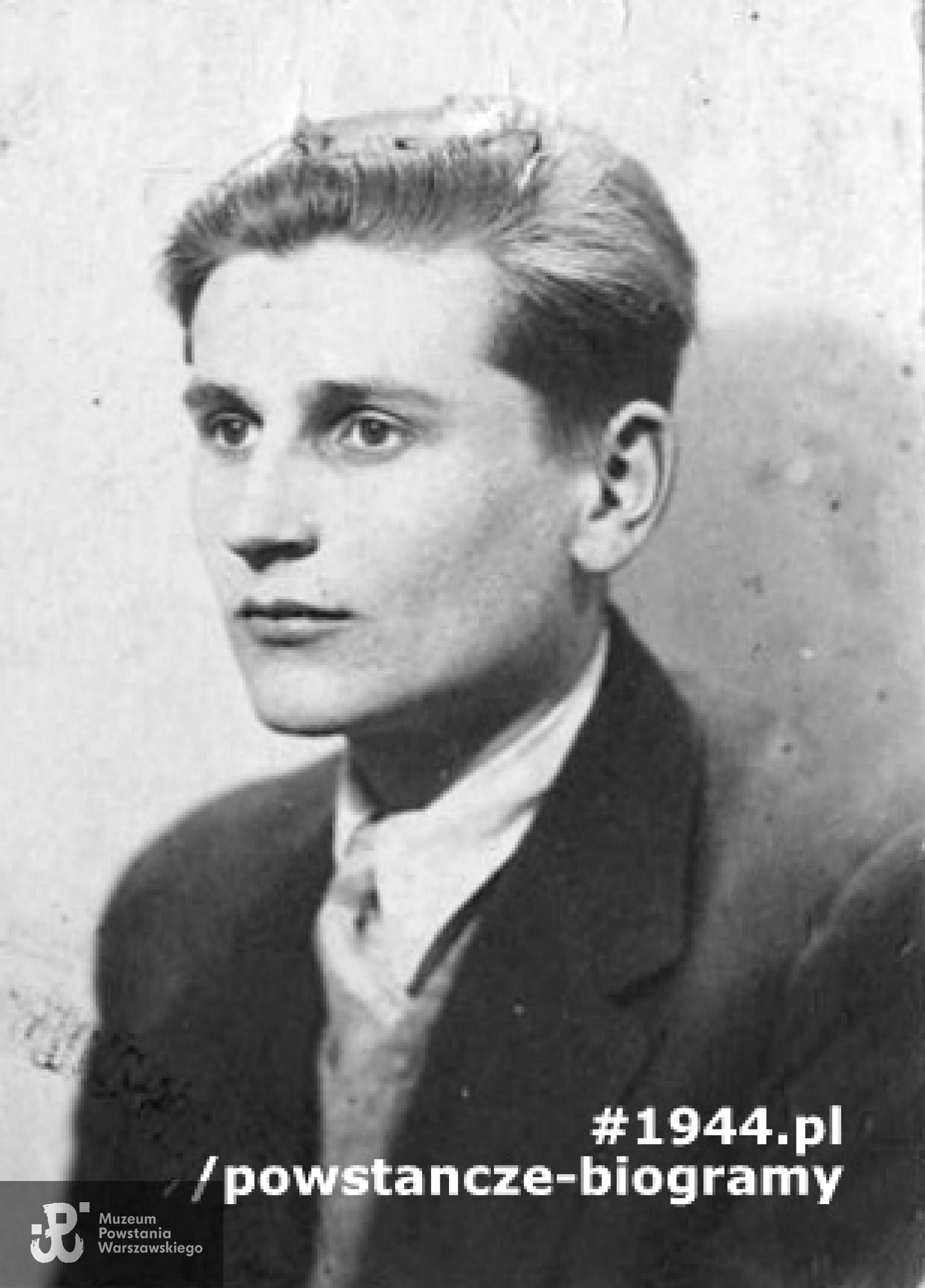 strz. Zdzisław Polkowski ps. "Smutny" (1921 - 1944). Fot. z archiwum rodzinnego, udostępniła p. Barbara Russ 