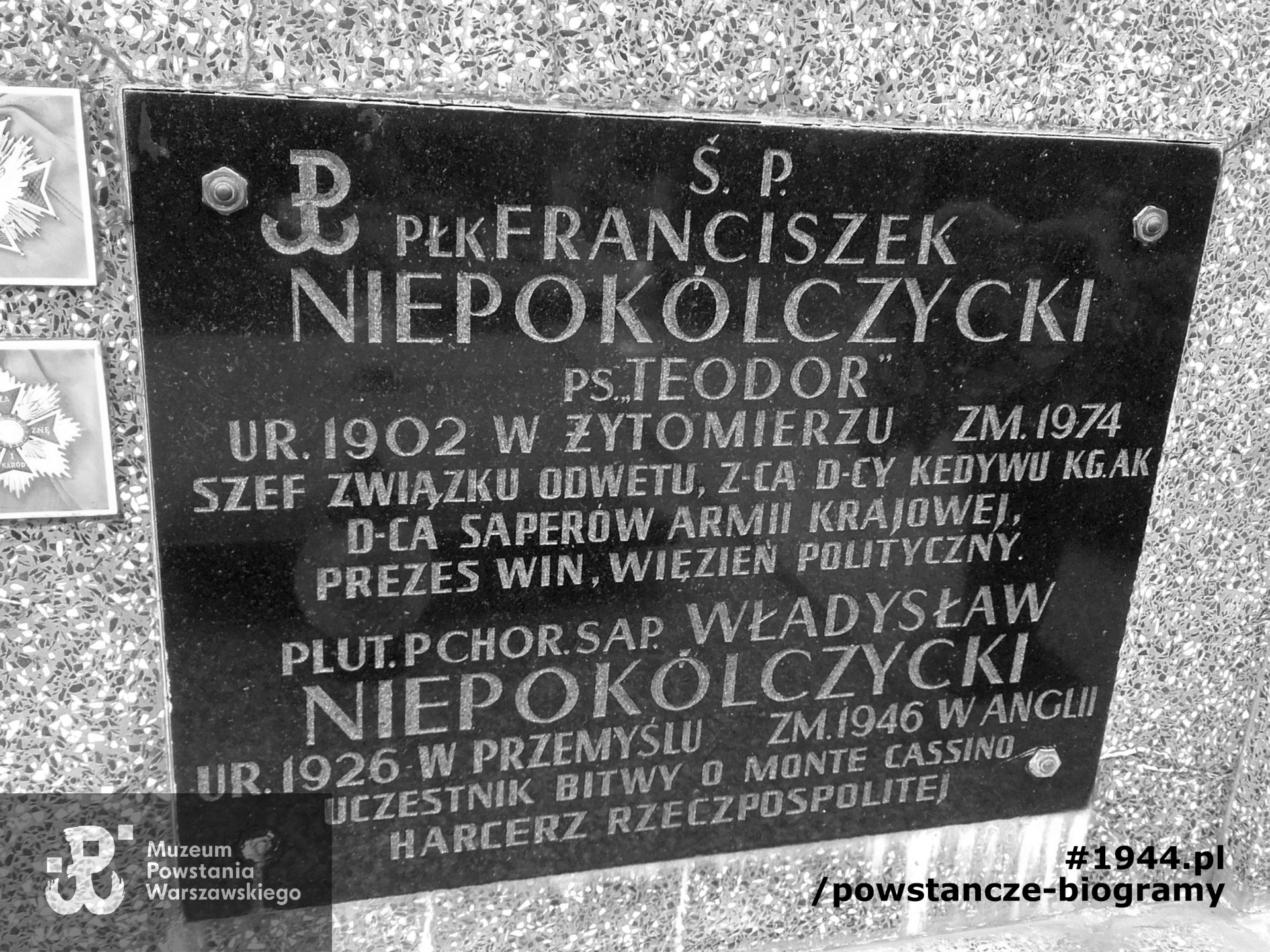 Grób rodziny Niepokólczyckich. Cmentarz w Brwinowie. Fot. Mariusz Skroński
