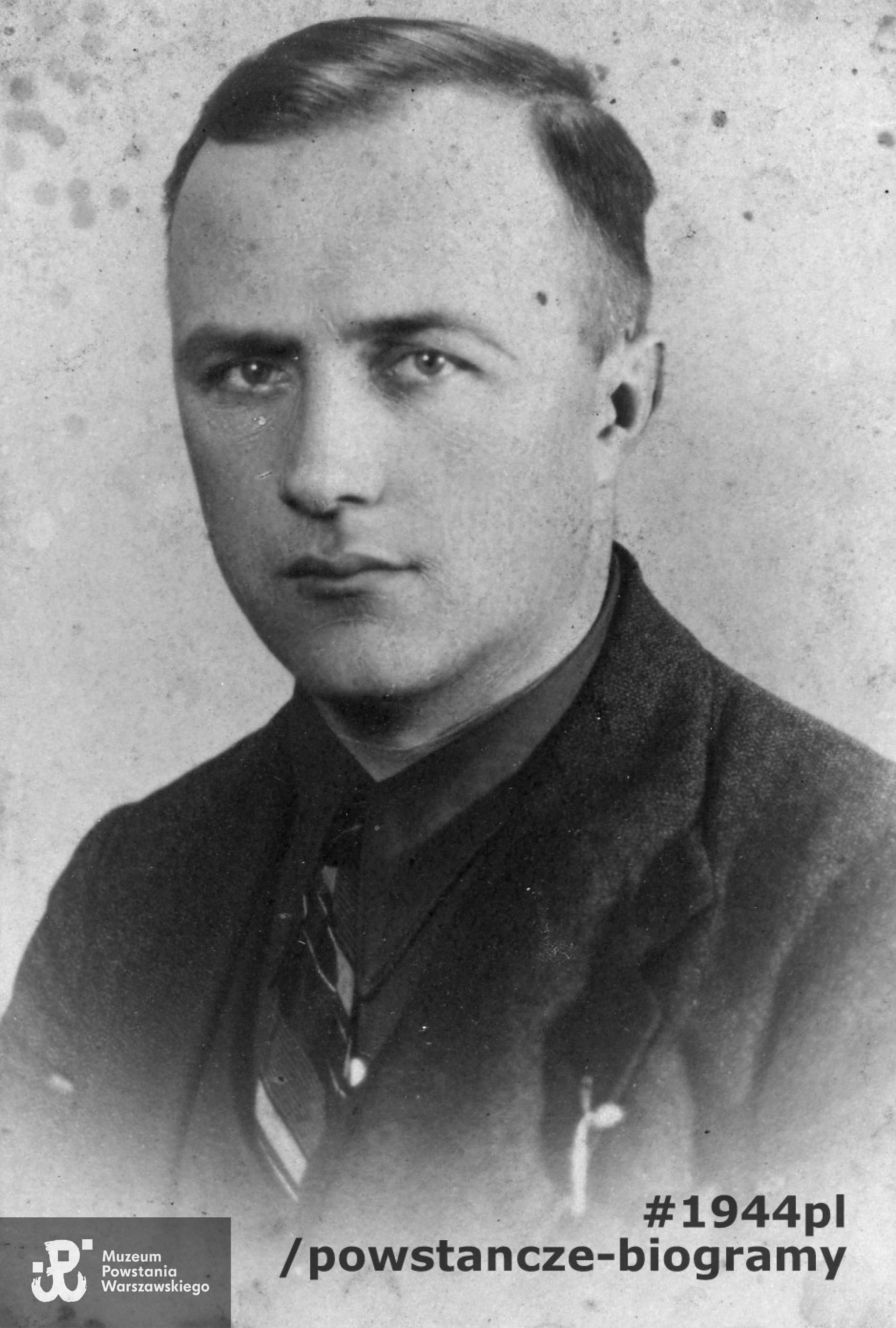 Marian Malinowski, zdjęcie z roku - 1939/1940. Fot. z archiwum rodzinnego p. Mieczysława Malinowskiego