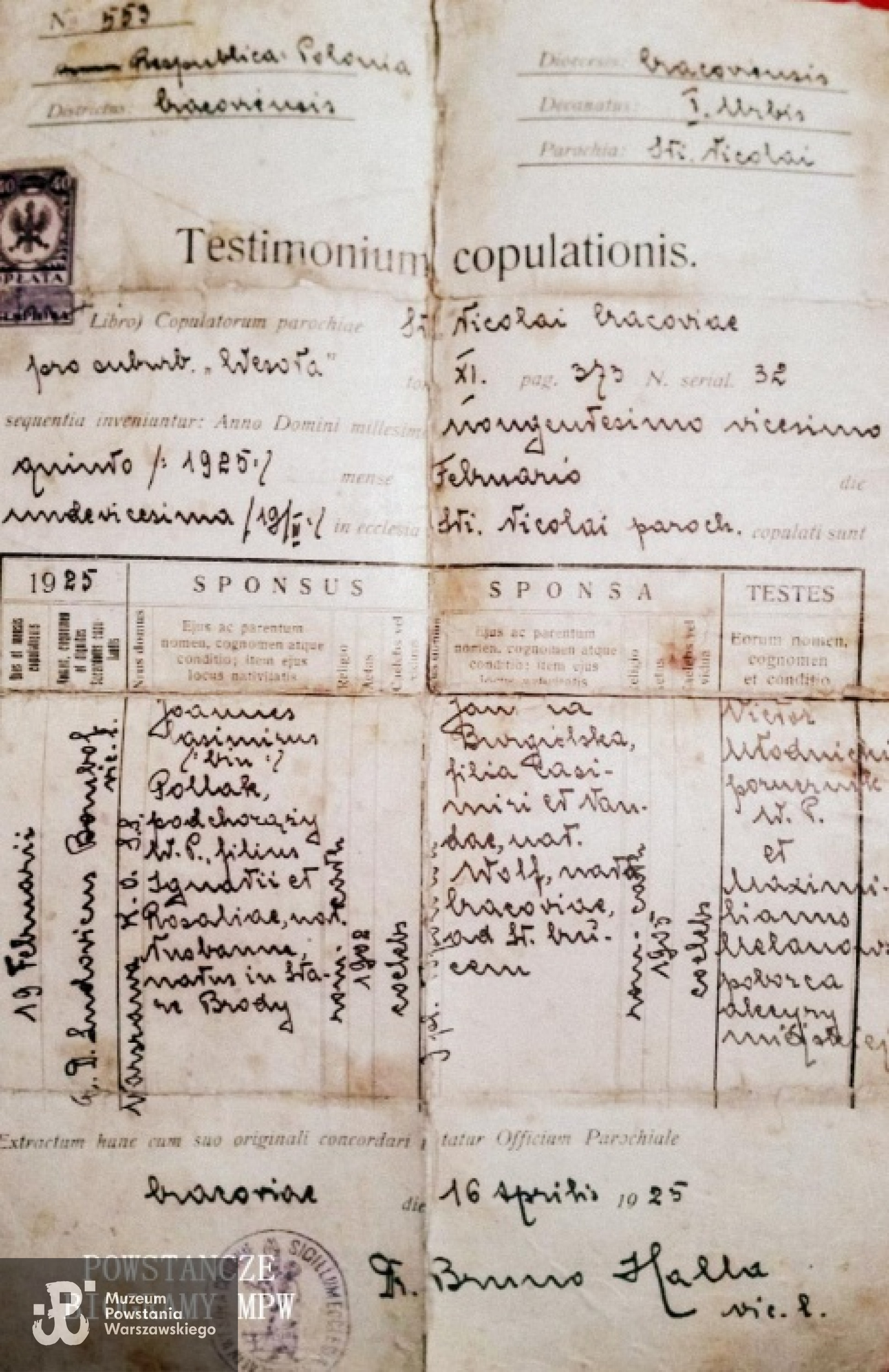 Fot. z archiwum rodzinnego Teresy, Kazimierza i Jana Pollaków. Udostępnił Piotr Blak <i> Spadkobiercy żołnierzy Kompanii "Koszta"</i>