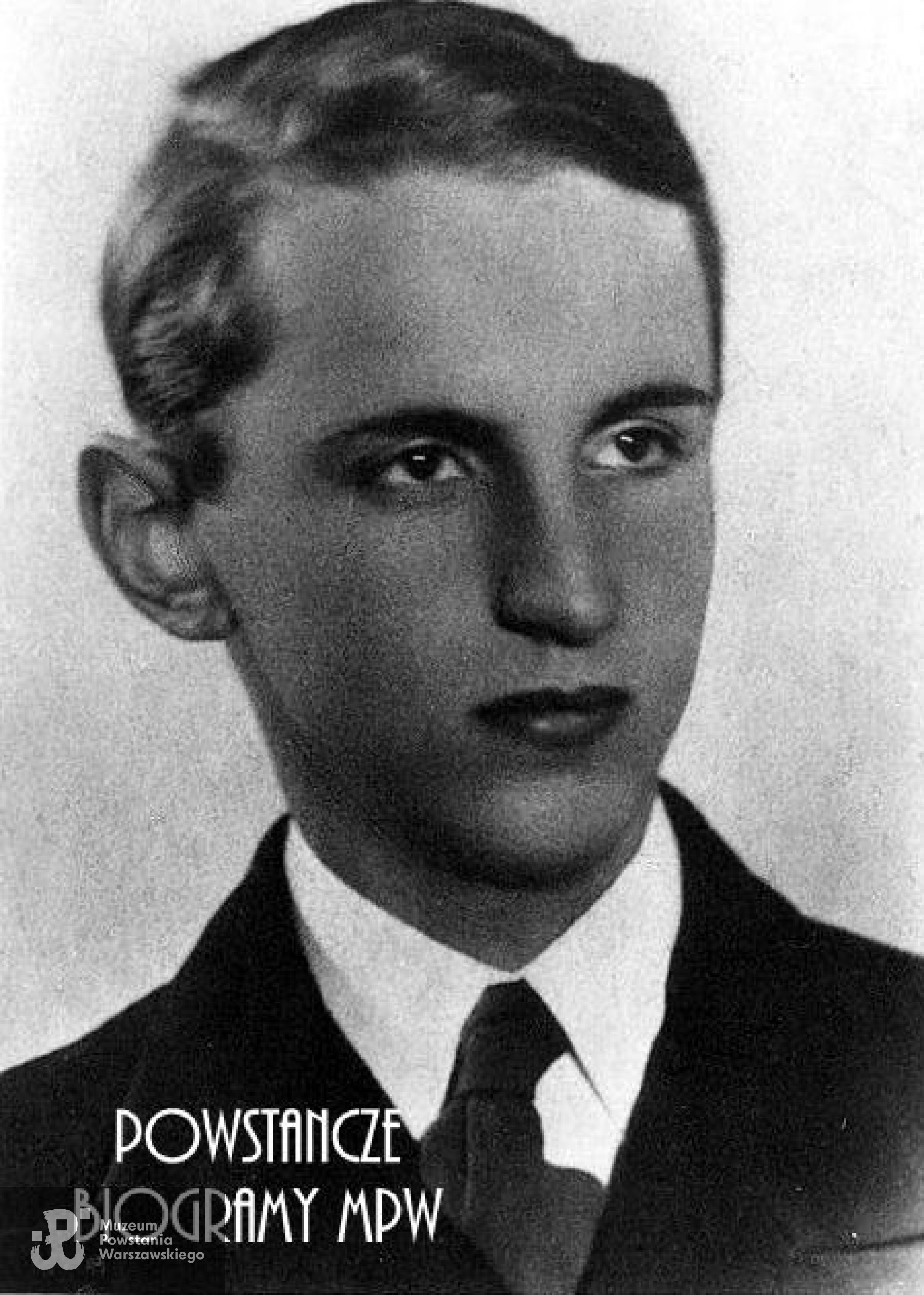 kpr.pchor. Janusz Semerau-Siemianowski "Nowina" (1922-1944) Fot. archiwum rodzinne