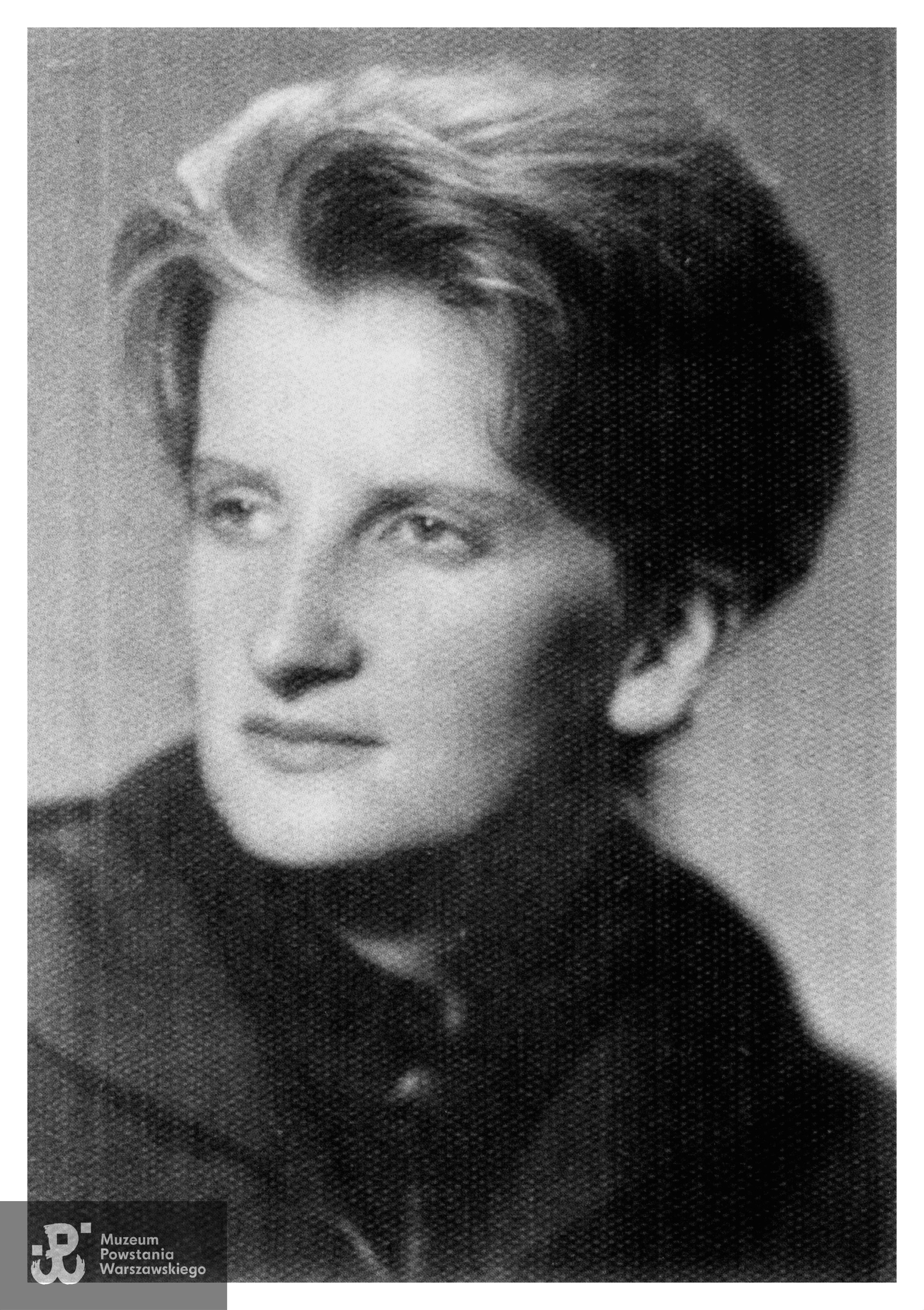 Stanisława Saloni - fotografia powojenna. Fot. udostępnił p. Tomasz Michałowski (Stowarzyszenie Żołnierzy Armii Krajowej Żywiciel i Miłośników Ich Tradycji)