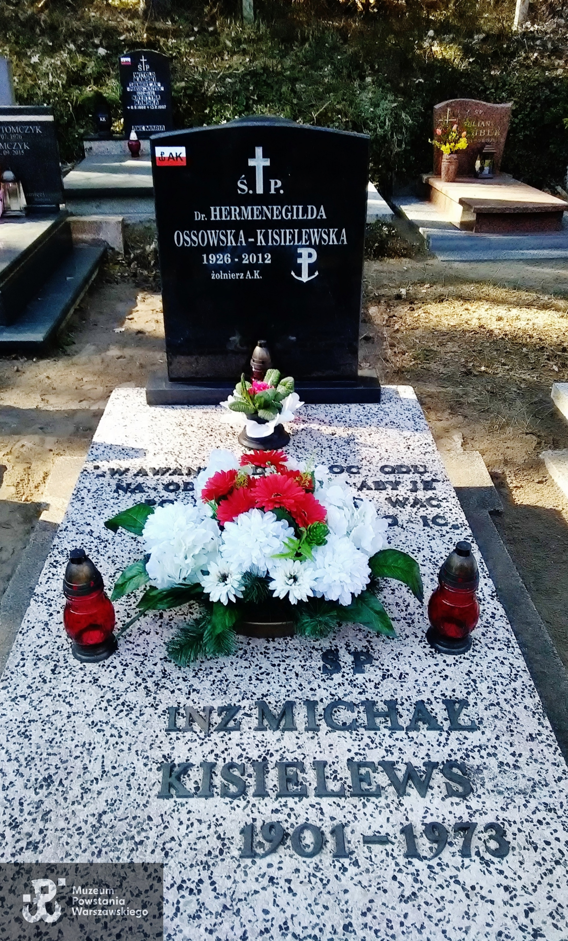 Zdjęcia mogiły nadesłała Pani Regina Grandowicz