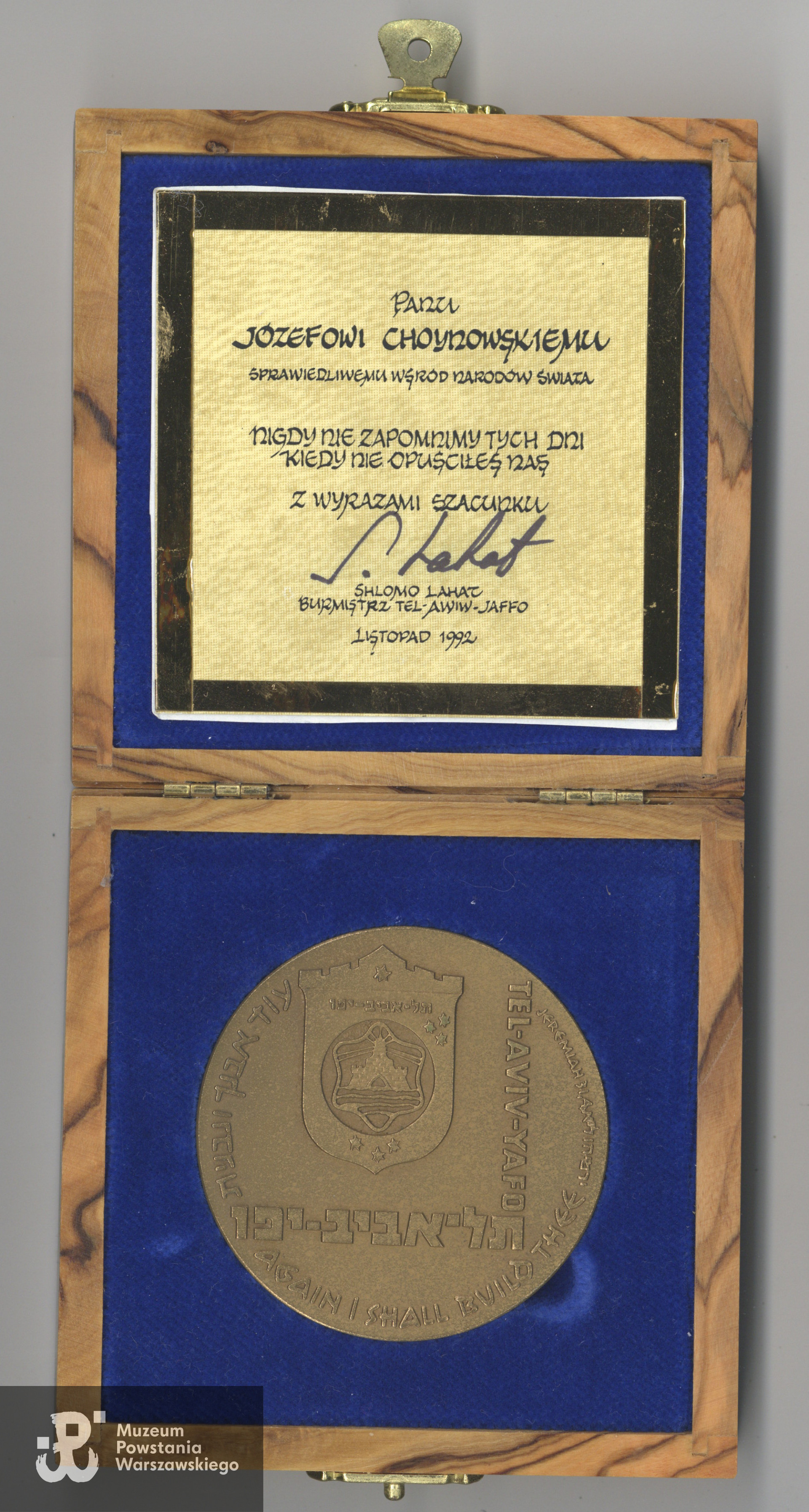 Z archiwum rodzinnego p. Michała Choynowskiego, syna.