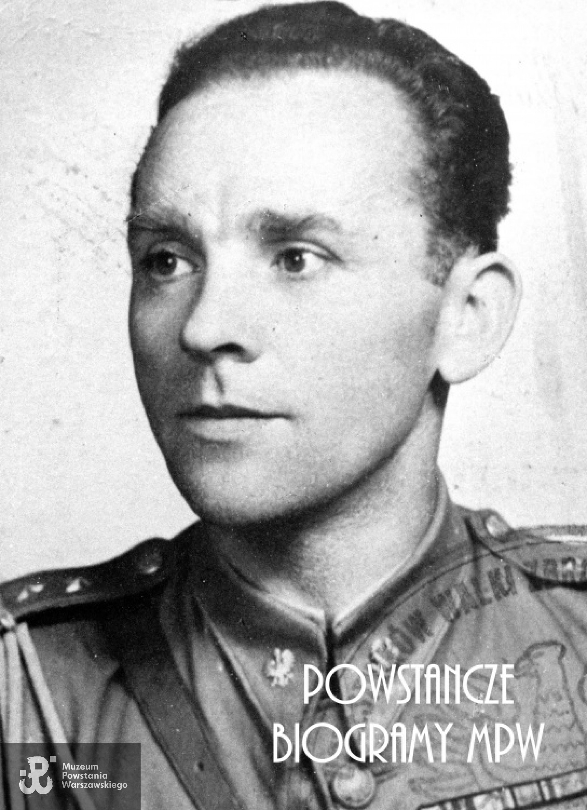 ppłk. Bohdan Zieliński "Legus", "Wesołowski", "Tytus" (1906-2001). Fot. ze zbiorów Muzeum Powstania Warszawskiego, sygn. P/6932, dar Marii Leskiej.