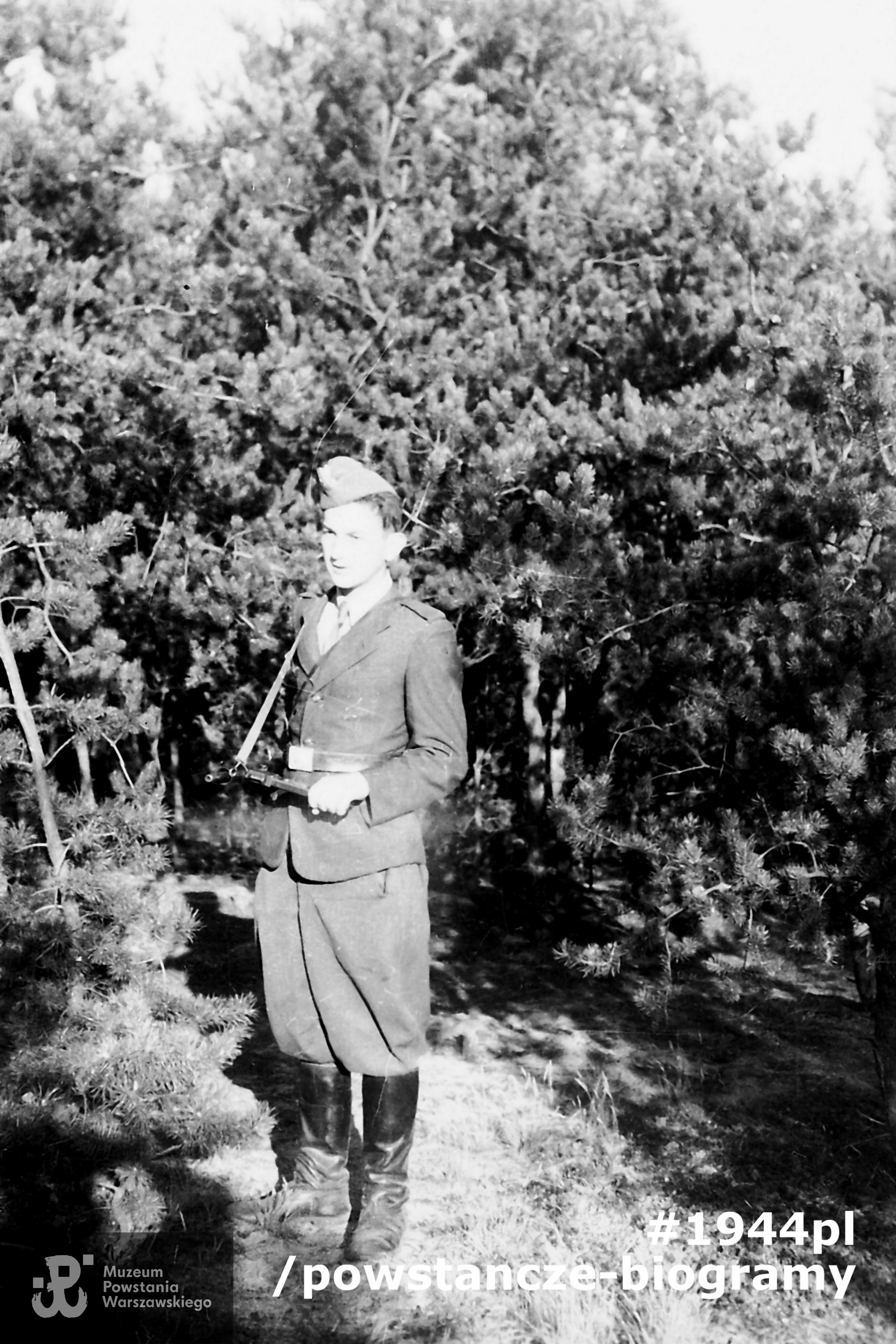 strz. Bolesław Nowak "Pień" (1925-1989). Fot. ze zbiorów rodzinnych