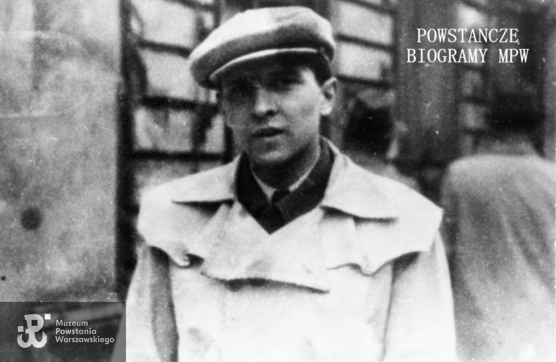 Plut.pchor. Kazimierz Dziubałtowski, komendant" Żbika". W Powstaniu walczył w pułku "Baszta" na Mokotowie, poległ 25. 09. 1944 r. Fot. ze zbiorów Muzeum Powstania Warszawskiego, sygn. MPW-IH/2479