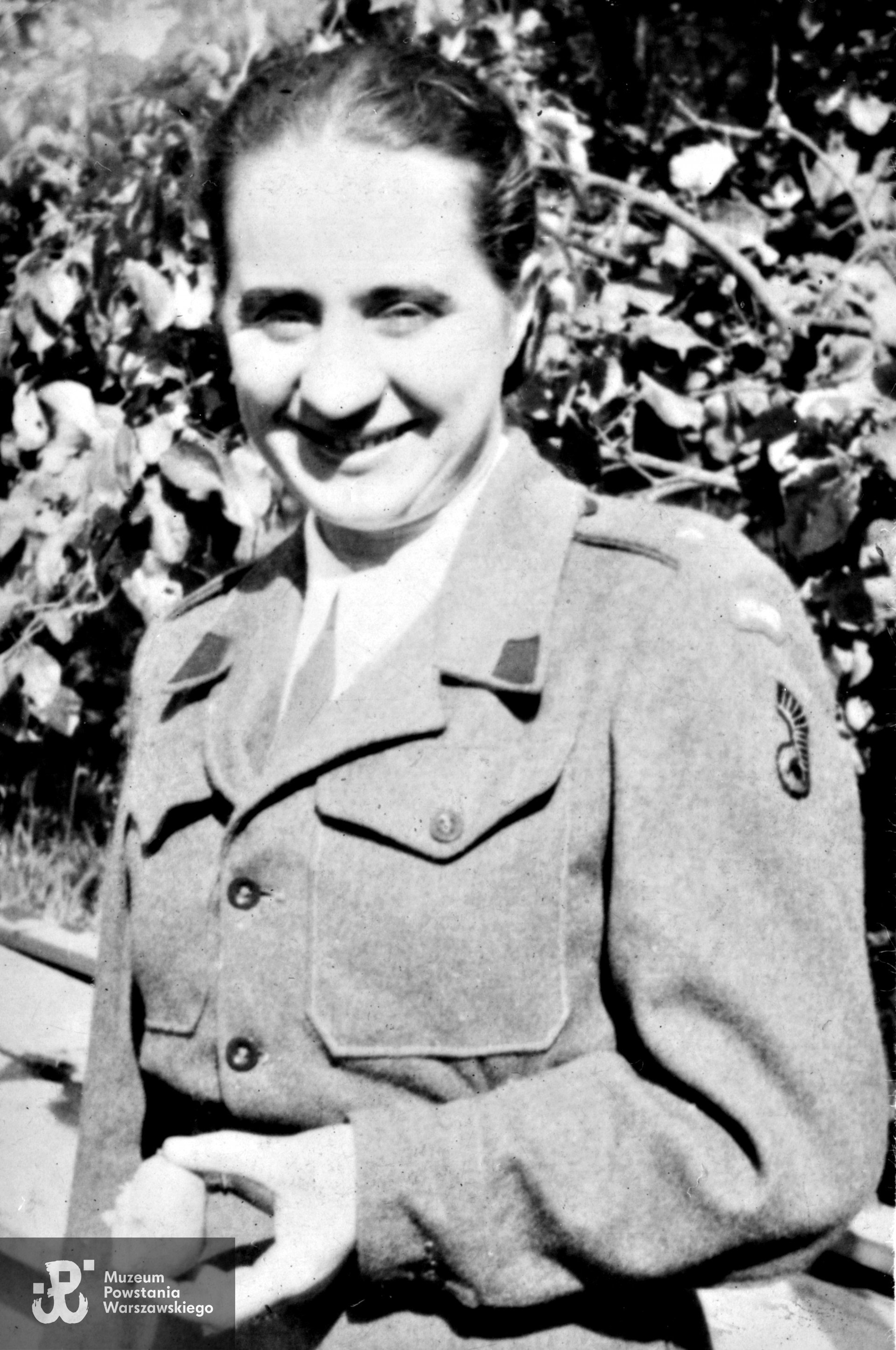 Irena Fajge "Irma" (1914-2012). Fot. z archiwum rodzinnego p. Marii Elżbiety Dembek z d. Zapart ps. Miśka, udostępnił  p. Roman Dembek