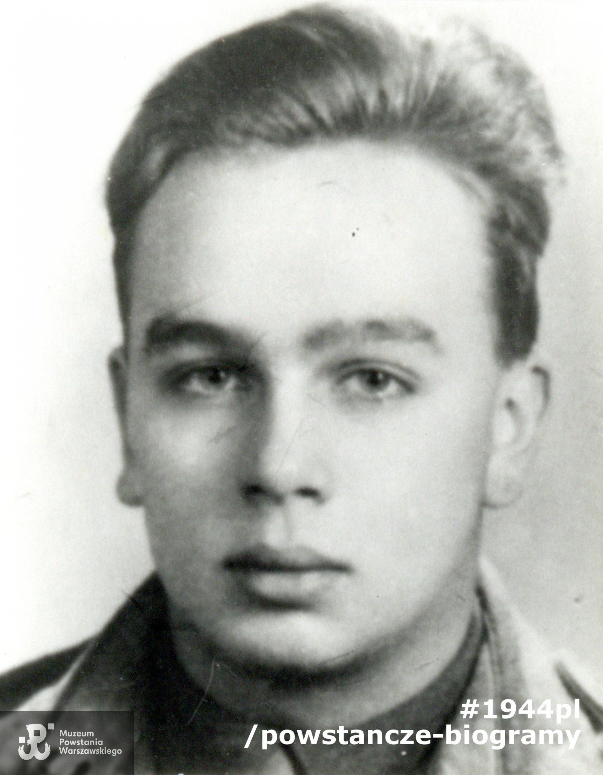 strz.  Jerzy Świderski "Lubicz" (1929-2017). Fot. ze zbiorów Muzeum Powstania Warszawskiego - materiały Ewy Orlikowskiej - Krasnowolskiej