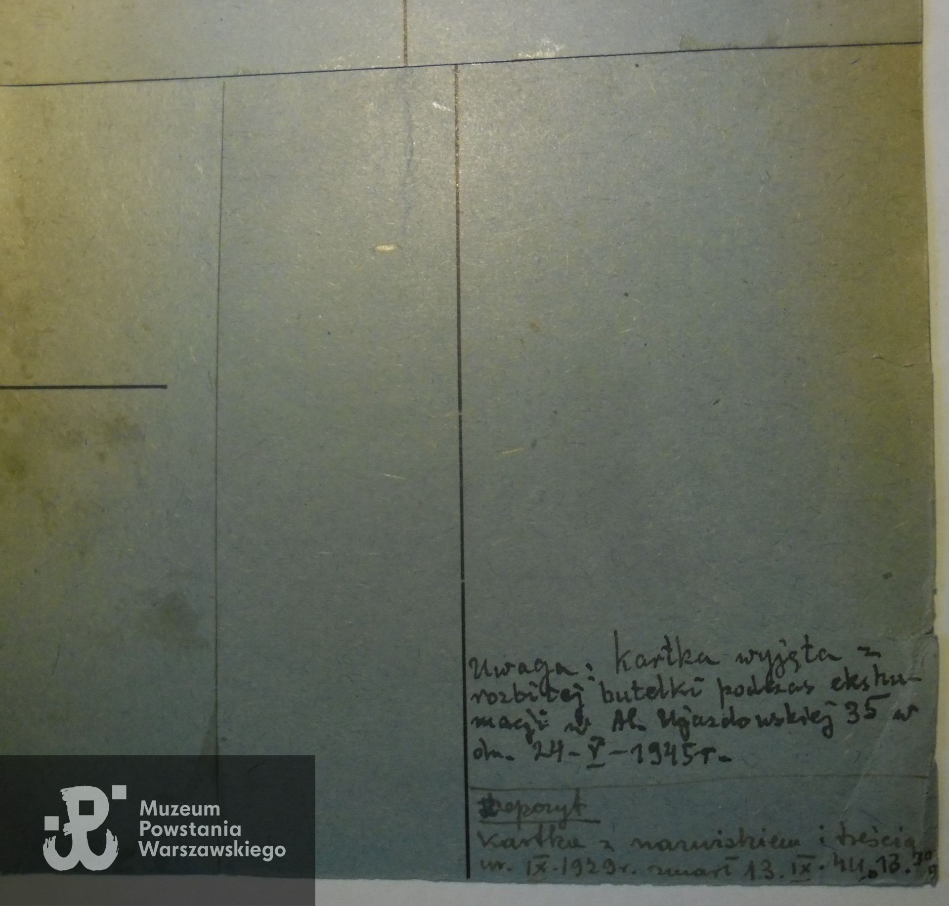 Polski Czerwony Krzyż - kartoteka ogólna