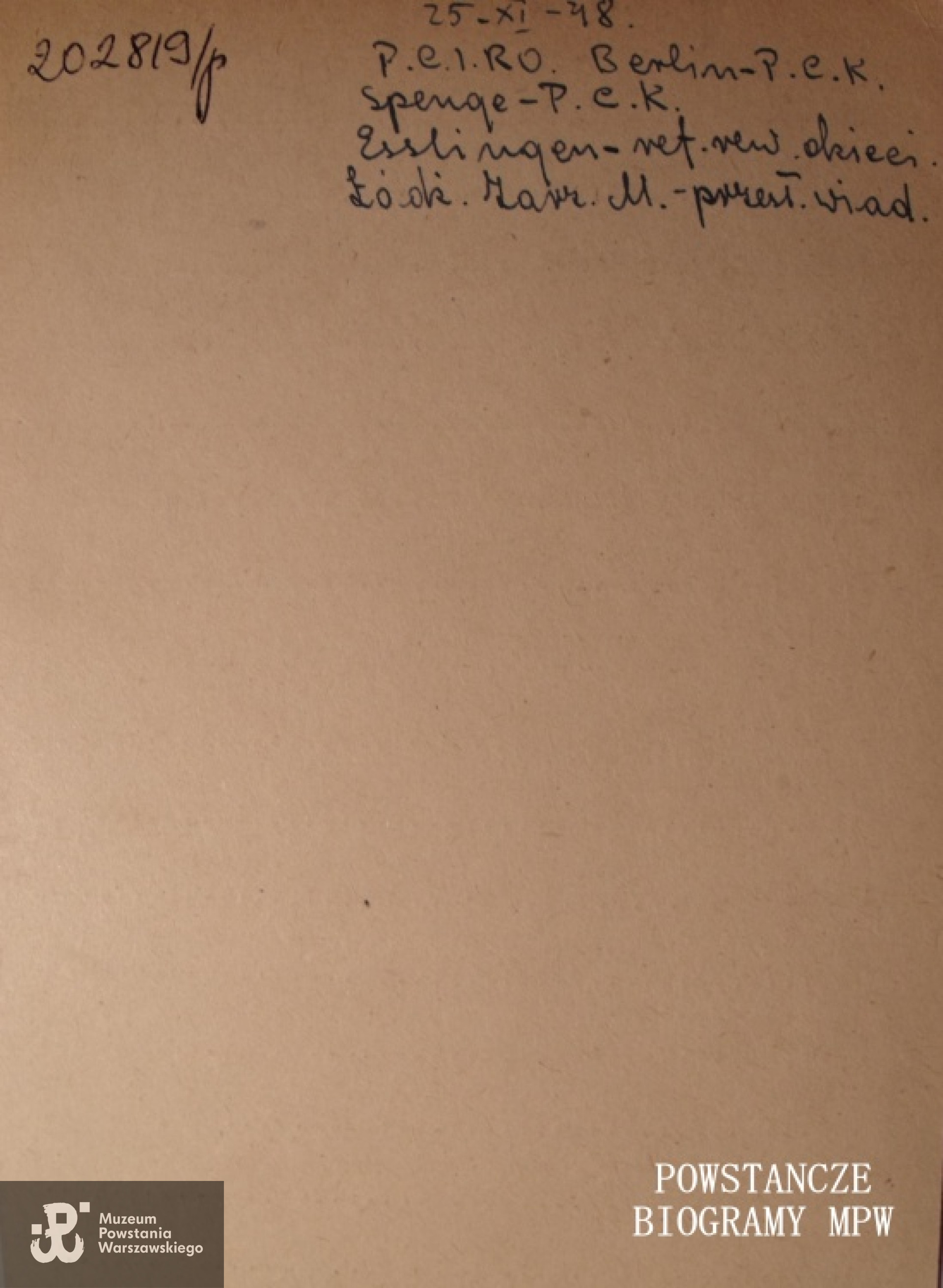 Ze zbiorów Polskiego Czerwonego Krzyża